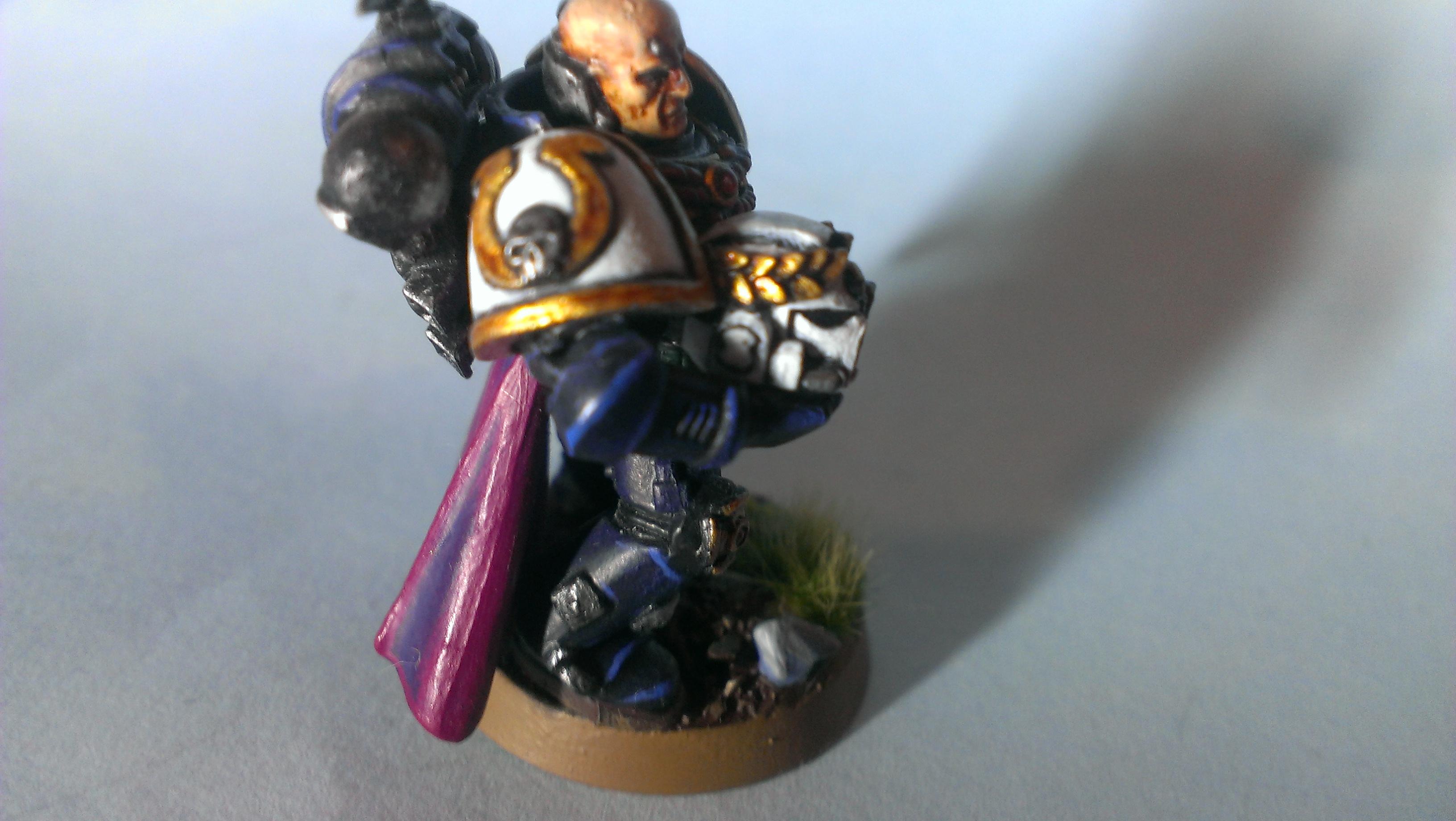 Captain, Command Squad, Space Marines, Ultramarines