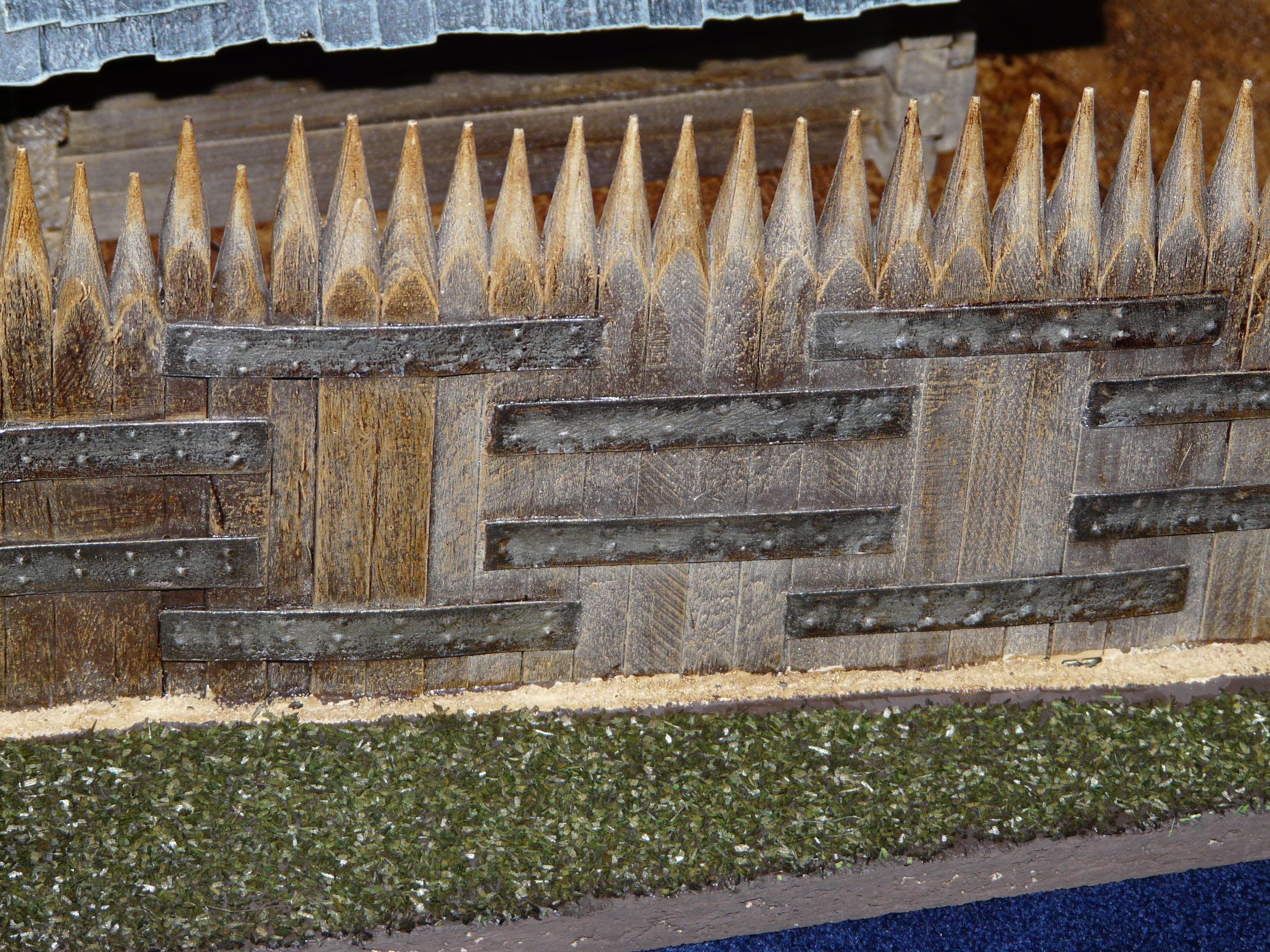 Fort, Stockade, Wall, Weood