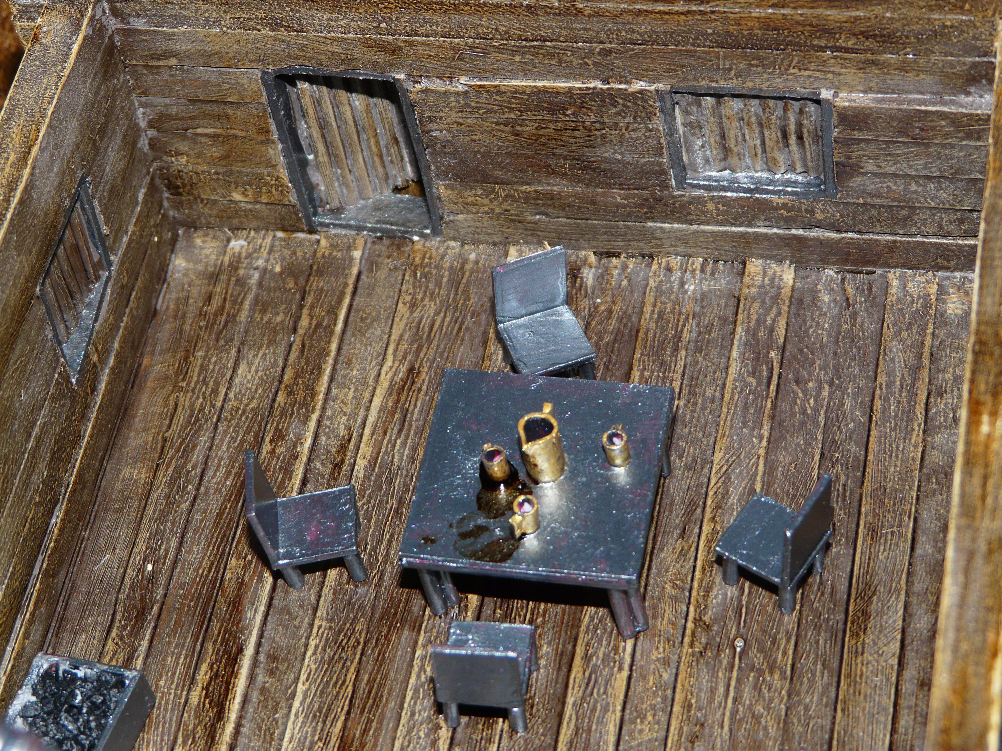 Cups, Game Table, Room