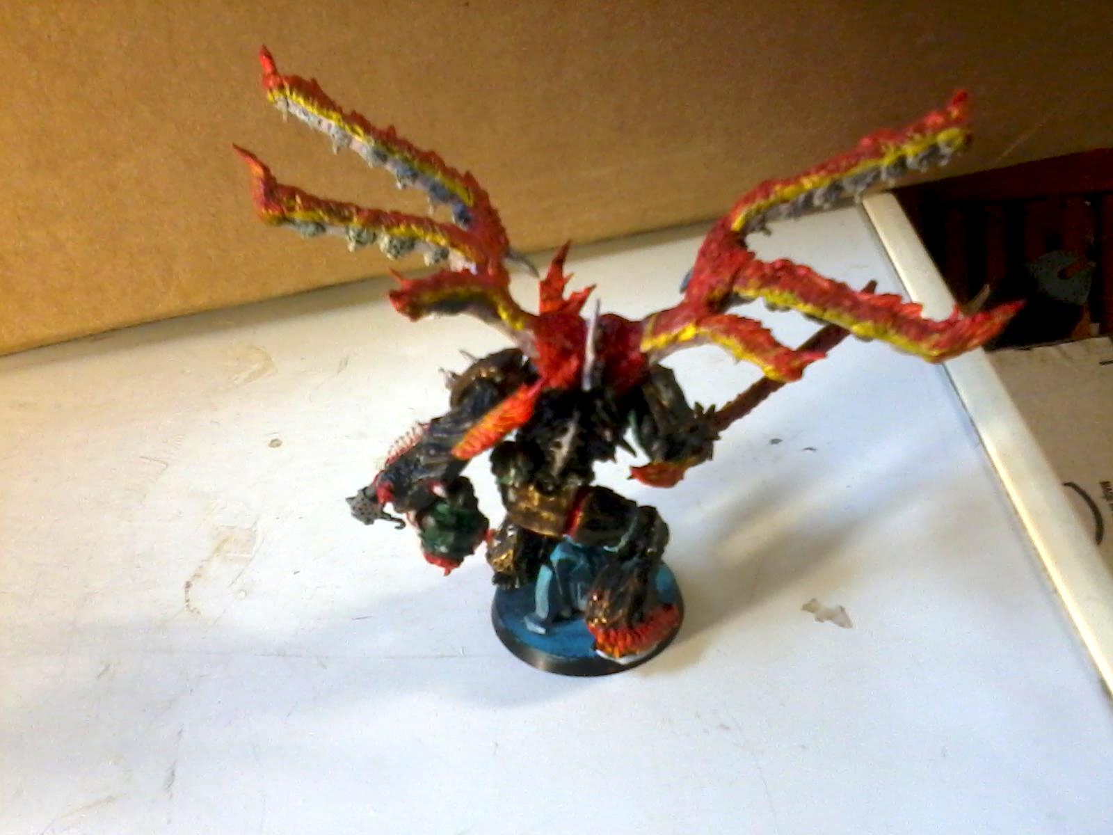 Daemon prince Burning legion Back