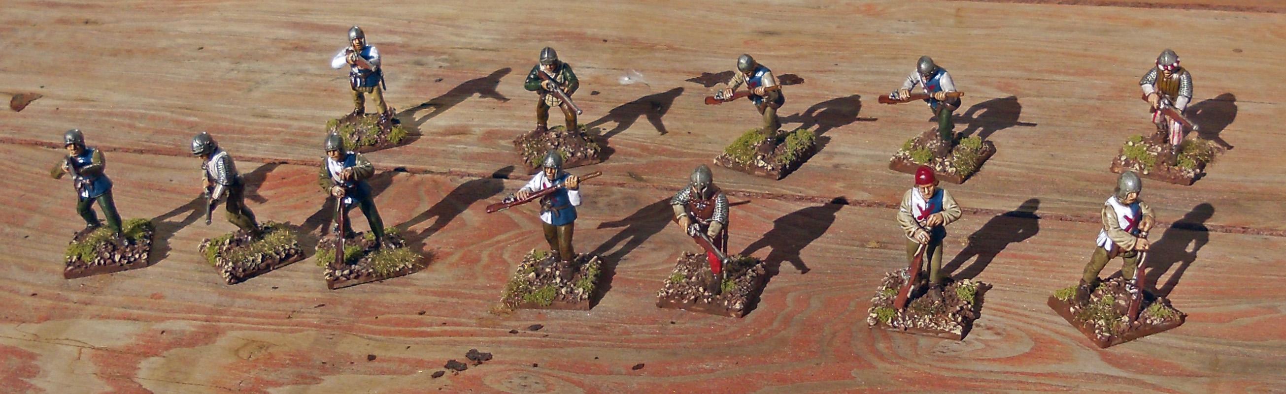 Historical, Burgundian Handgunners