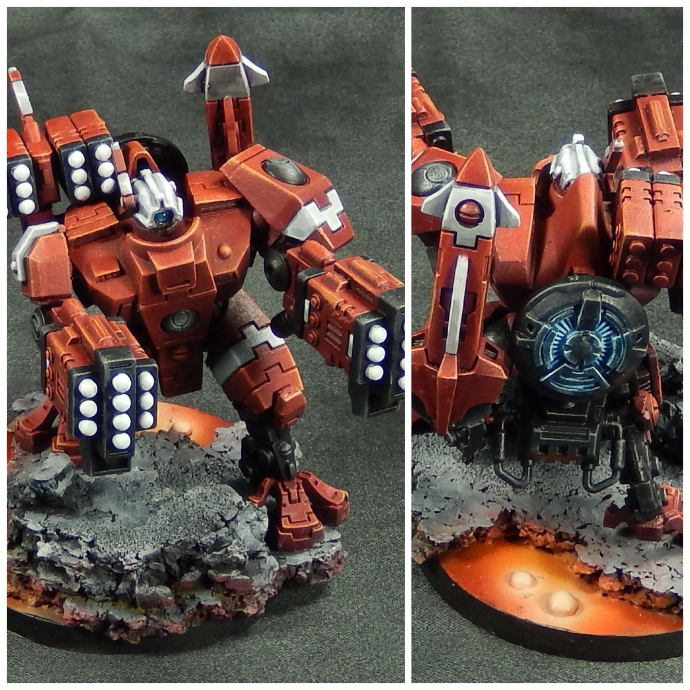 Battlesuit, Broadsides, Missles, Tau, Warhammer 40,000