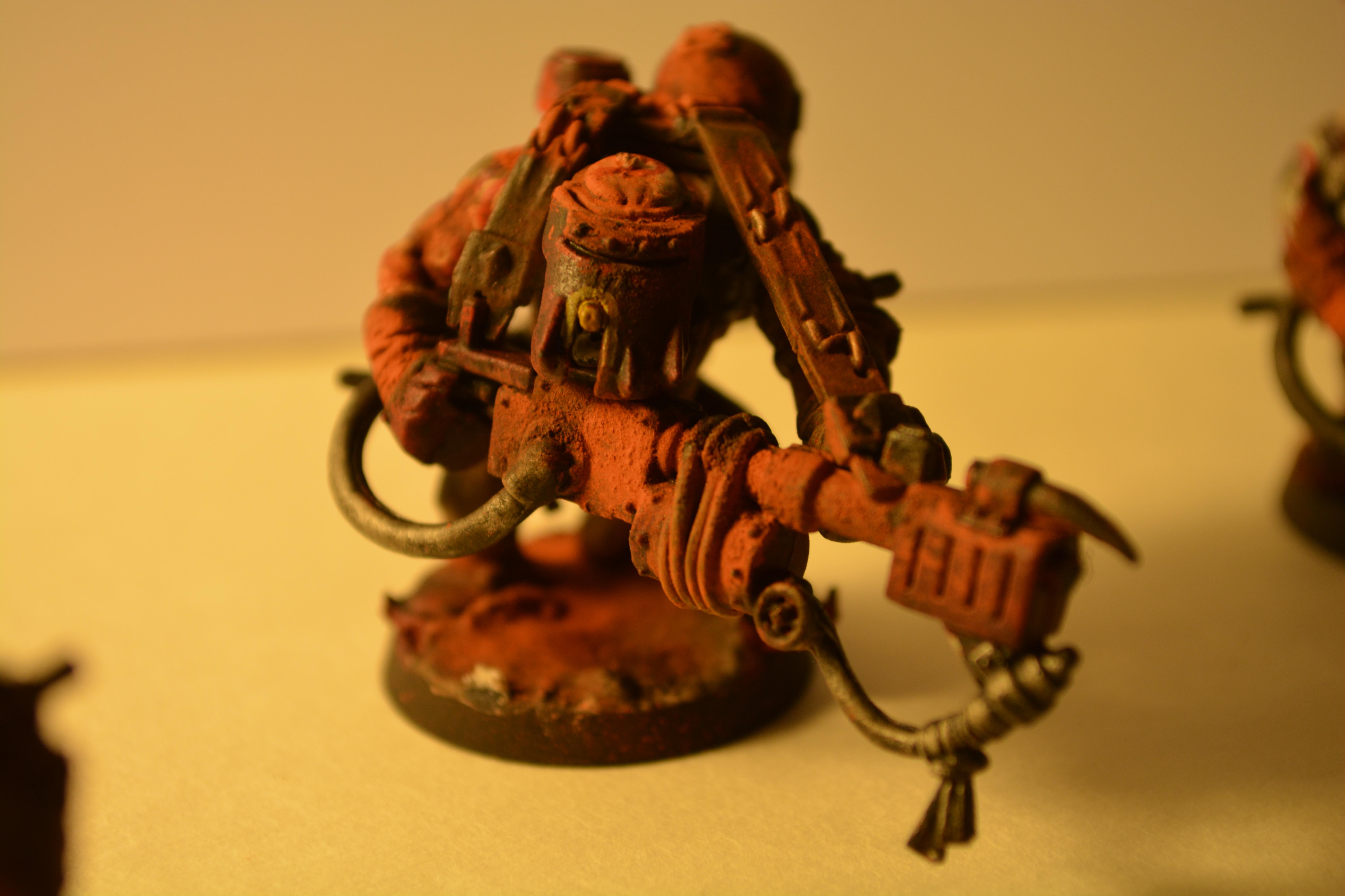 Burnas, Nob, Orks, Snikrot, Warboss, Weathered