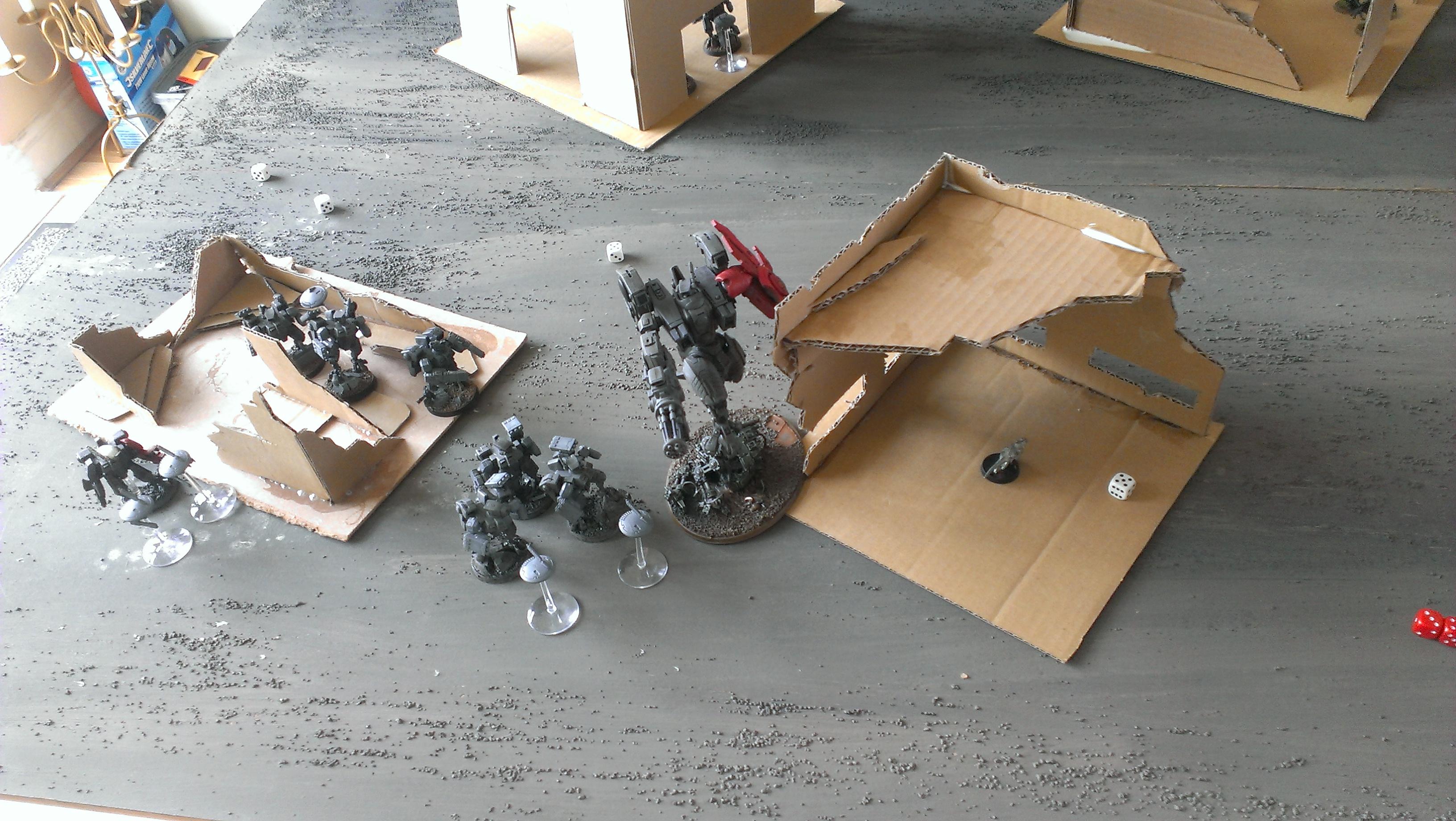 Battle Report, Space Marines, Tau