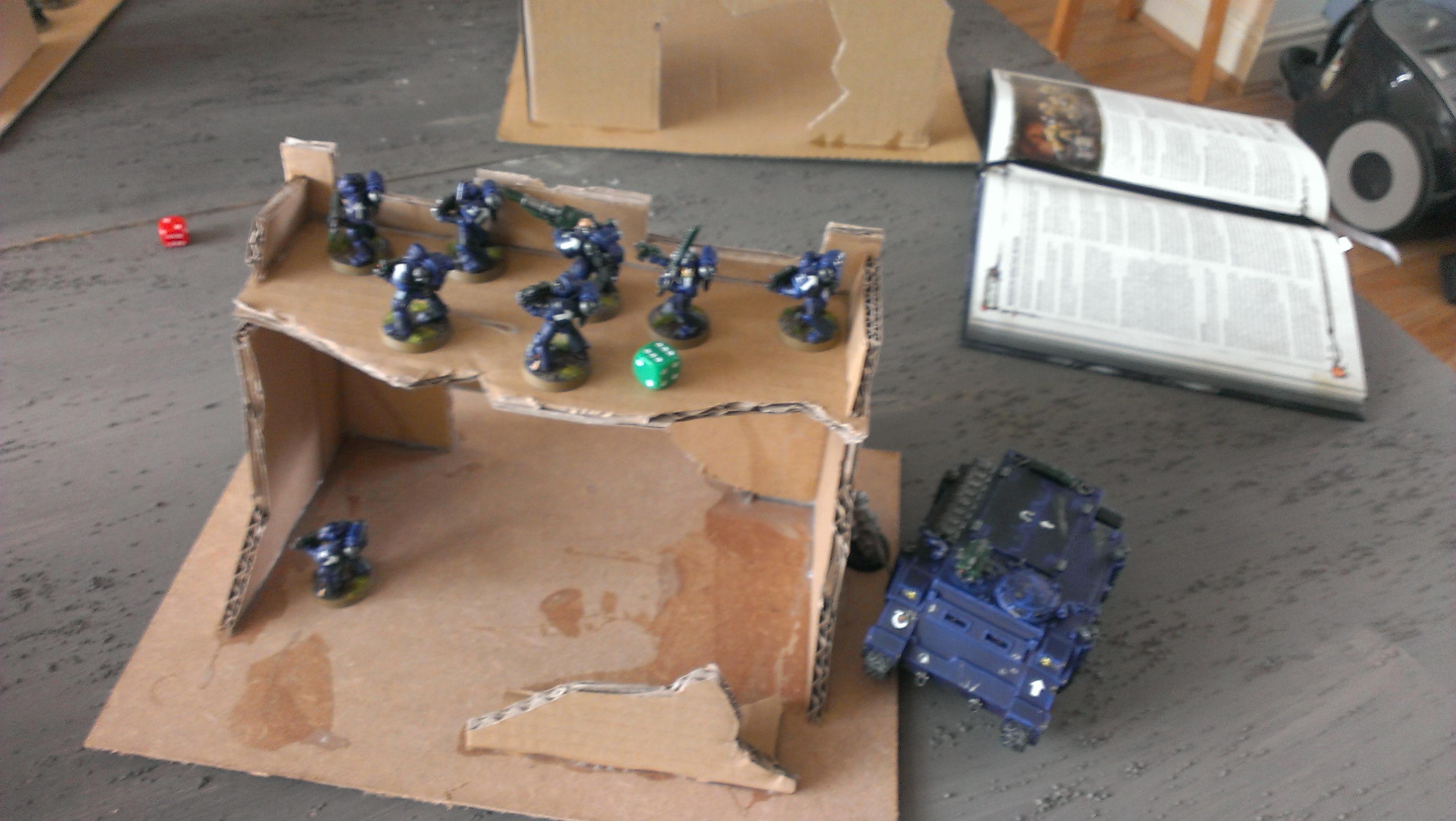 Battle Report, Space Marines, Tau