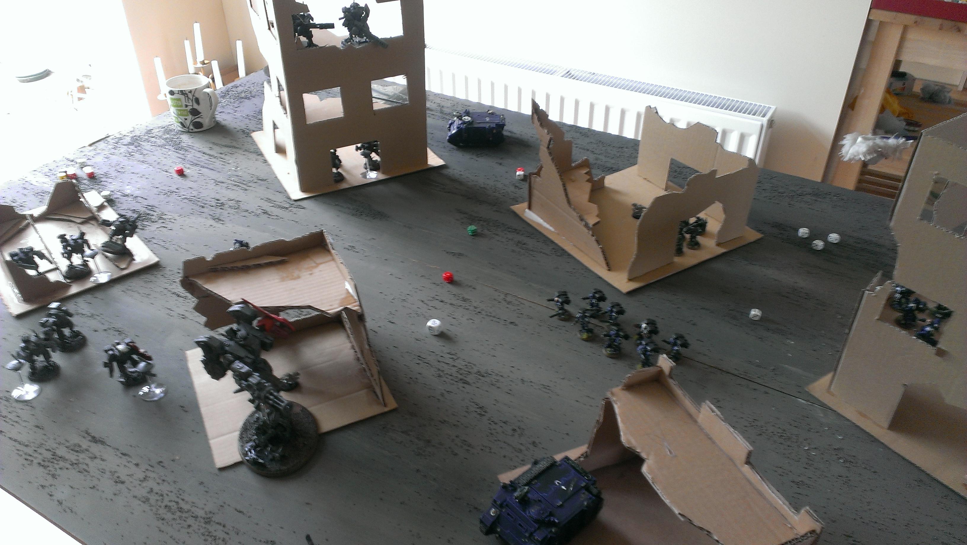 Battle Report, Space Marines, Tau