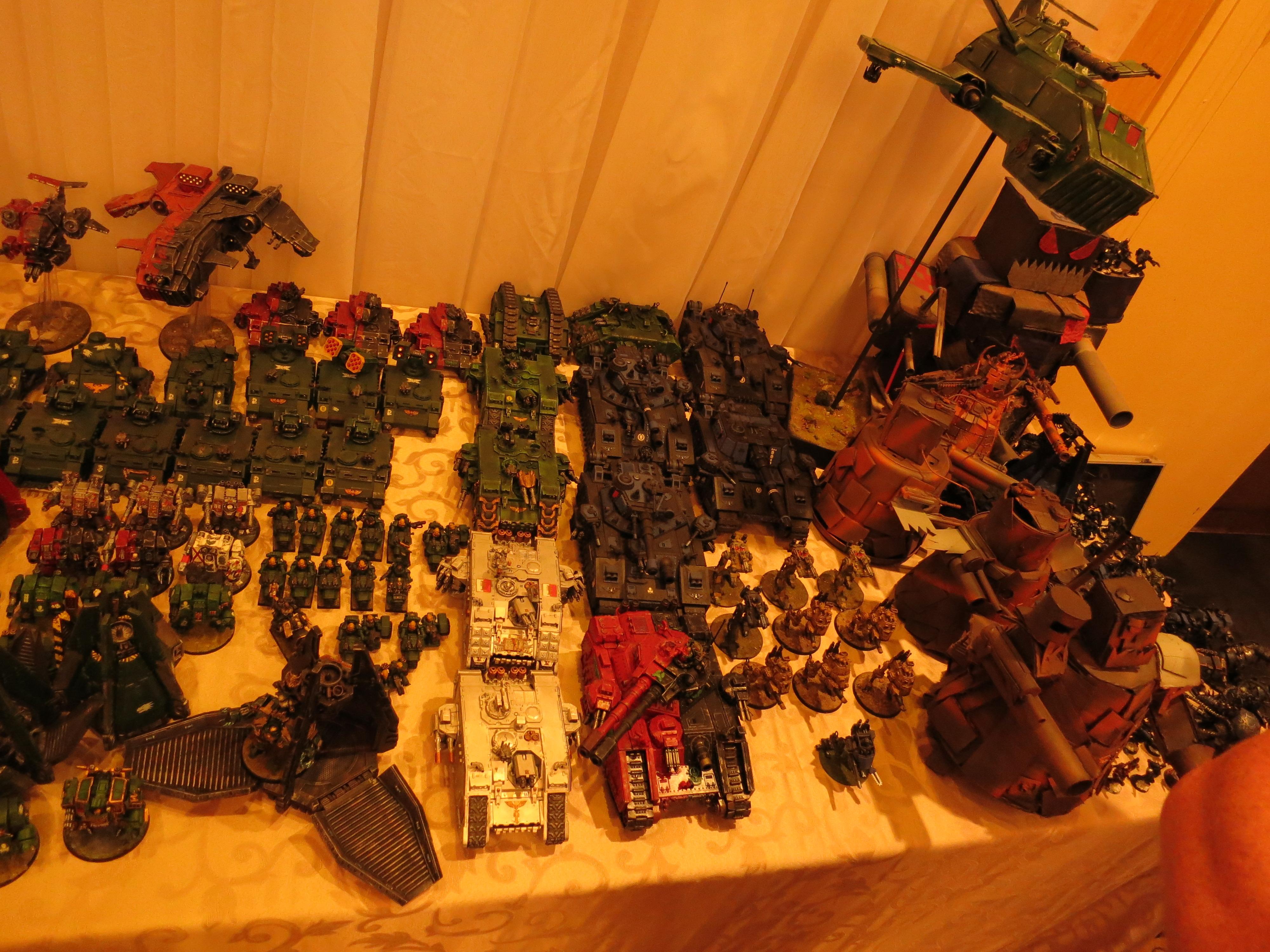 Apocalypse, Imperial Guard, Orks, Space Marines