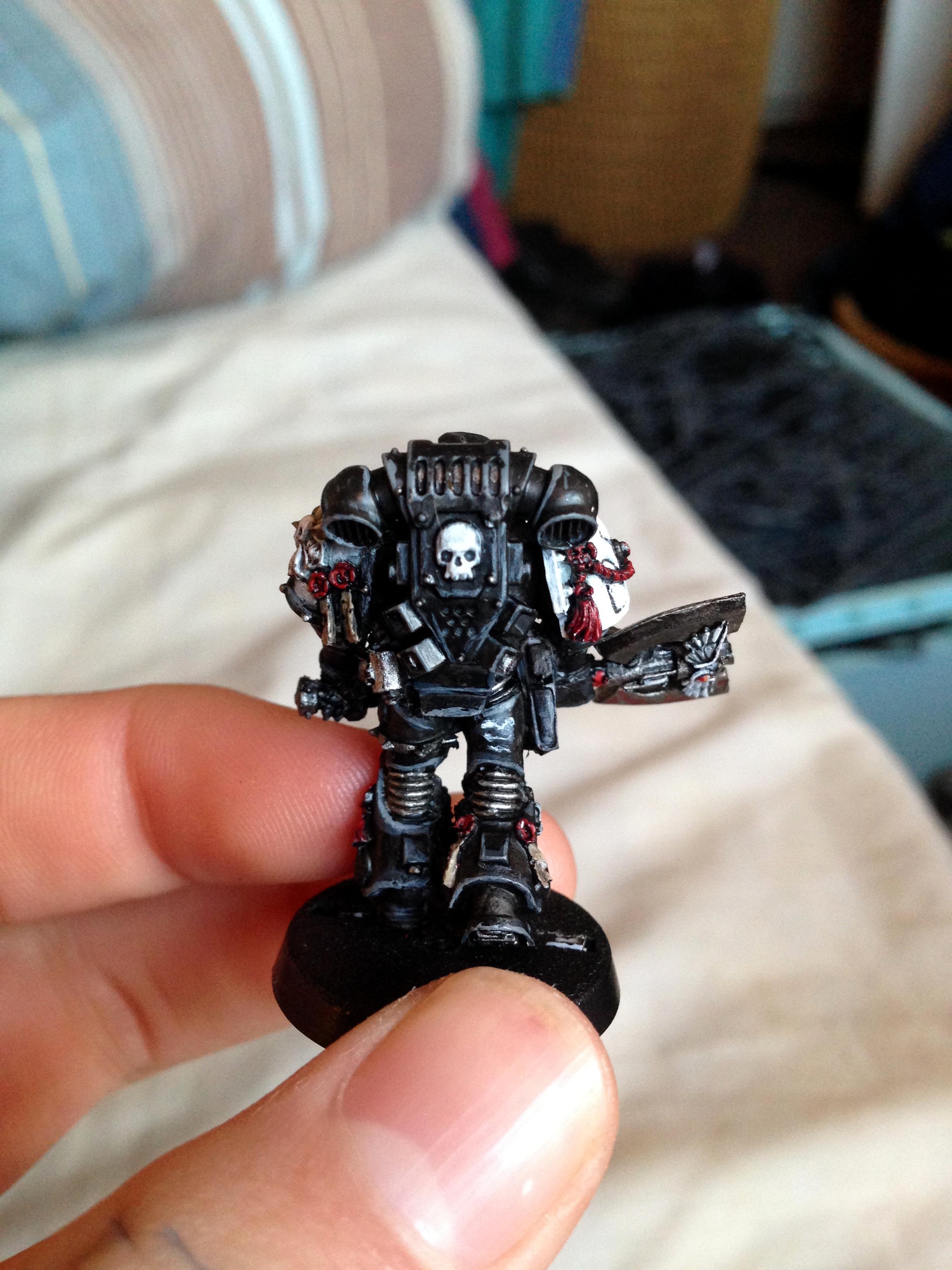 Black Templars Captain Rear