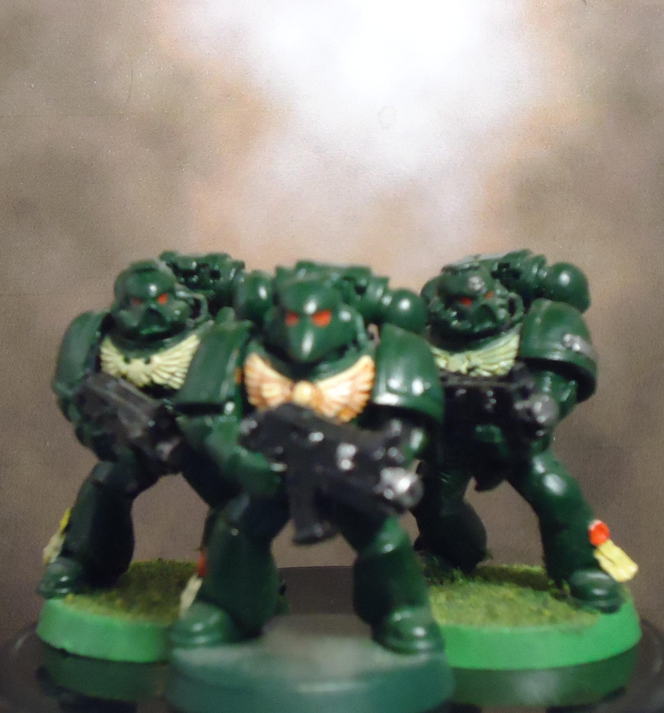 Dark Angels, Power Armor, Space Marines, Tactical Squad