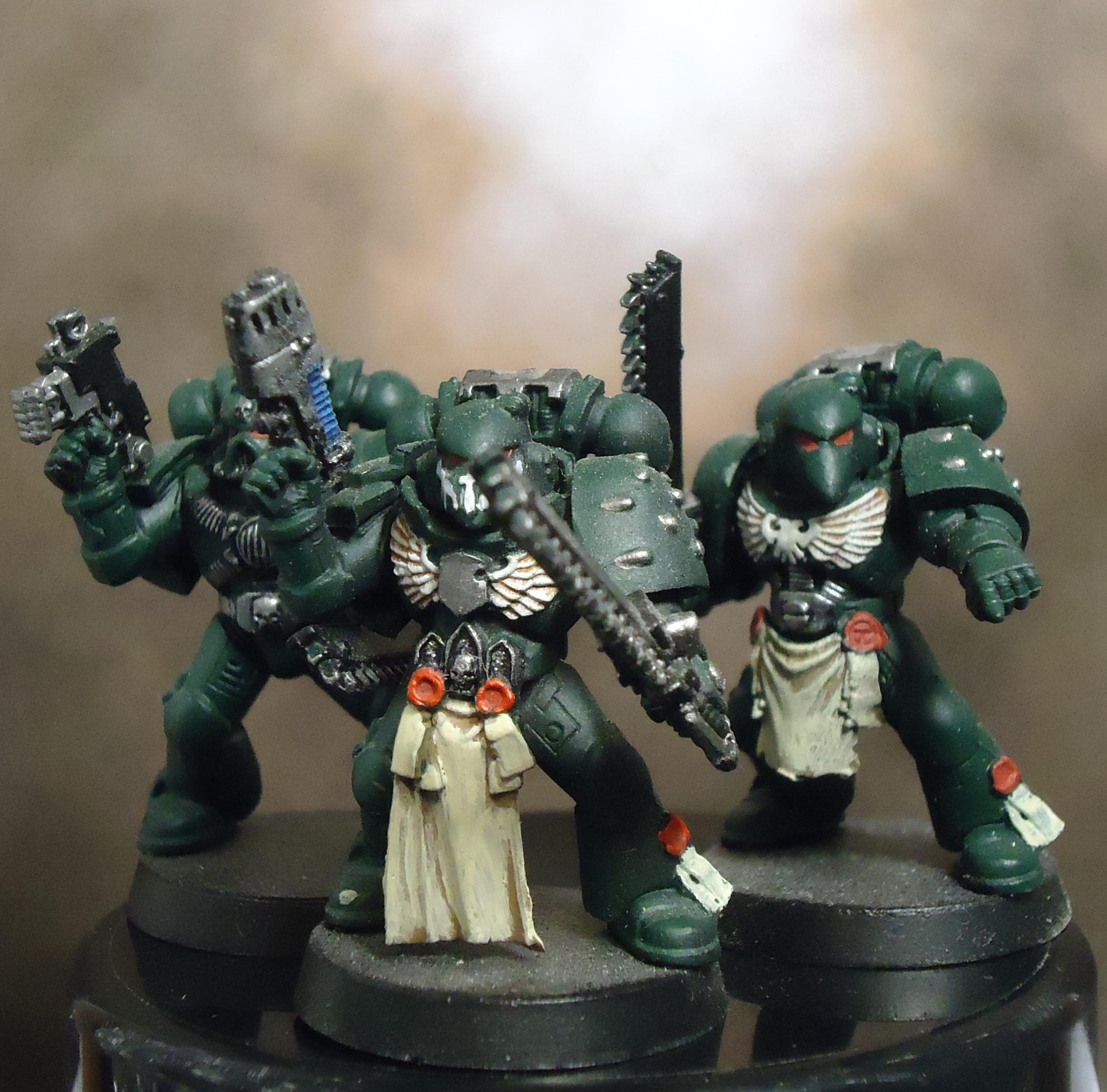 Dark Angels, Power Armor, Space Marines, Tactical Squad