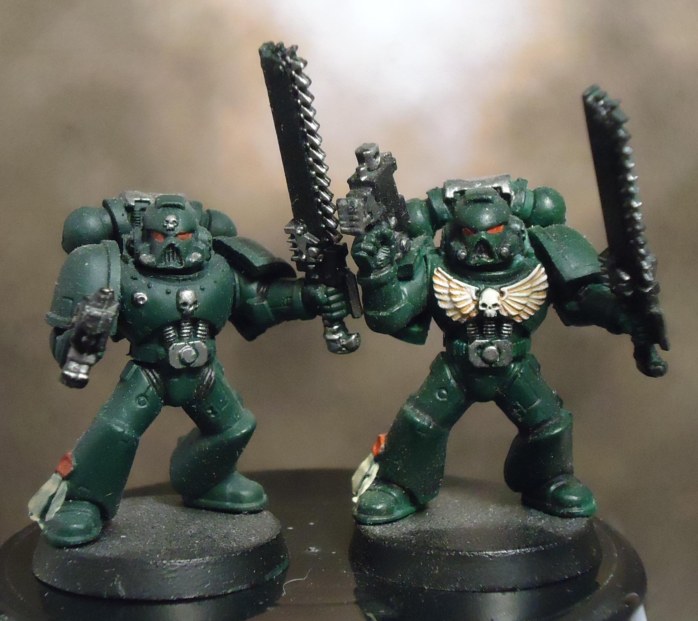 Dark Angels, Power Armor, Space Marines, Tactical Squad