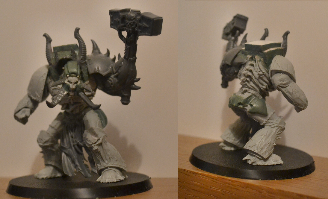 Black Mace, Chaos Space Marines, Daemon Prince, Daemons, Tzeentch, Warhammer 40,000