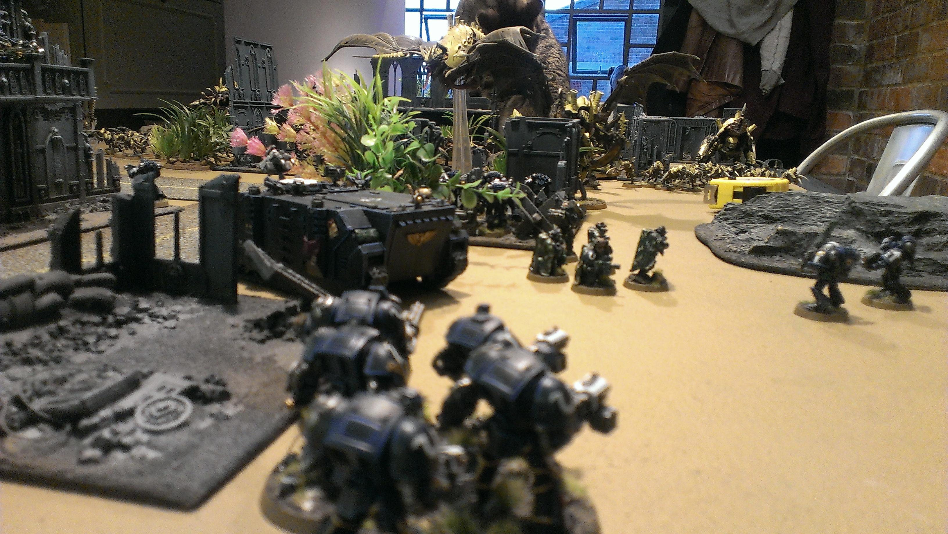 Battle Report, Space Marines, Tyranids