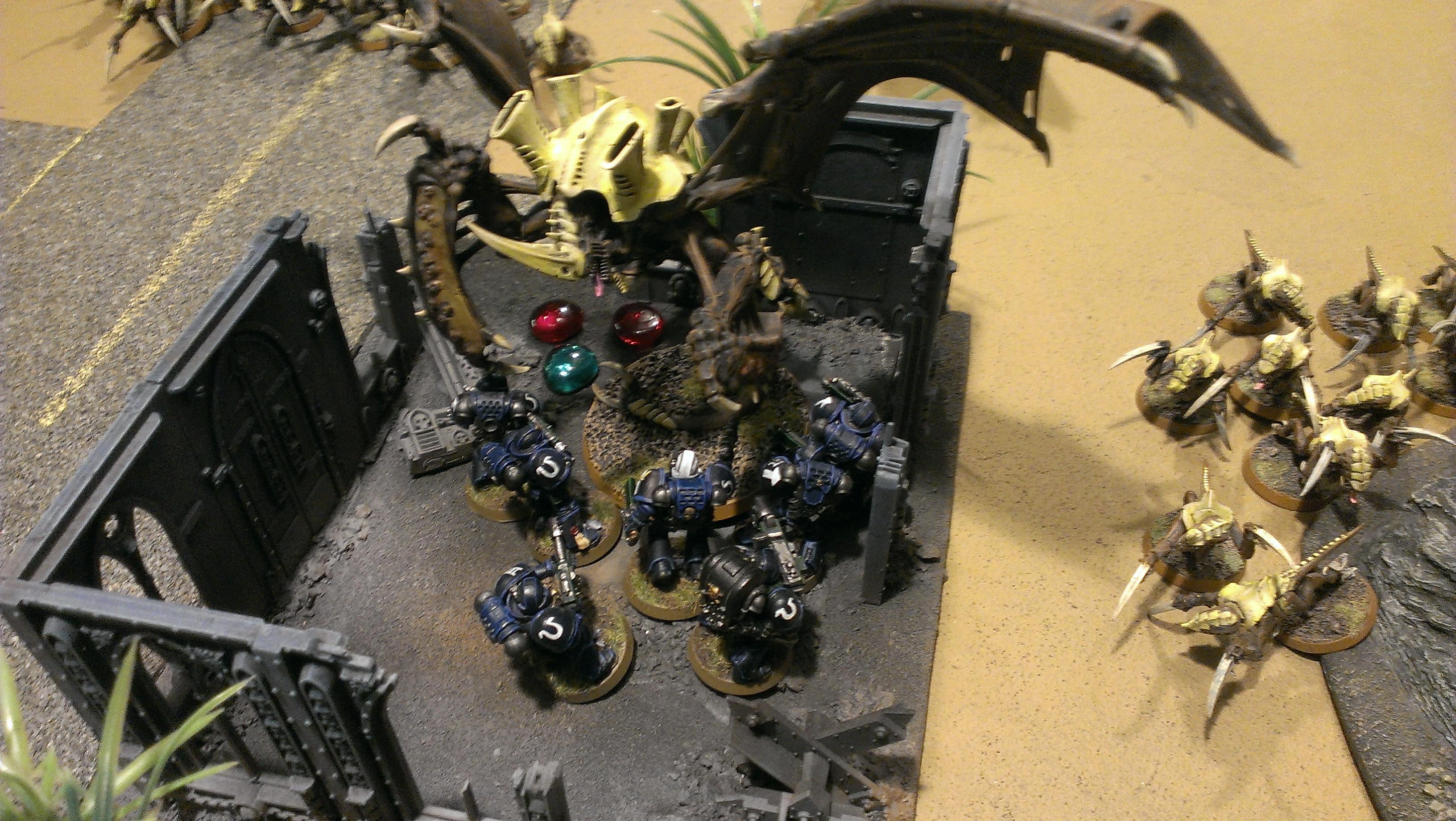 Battle Report, Space Marines, Tyranids