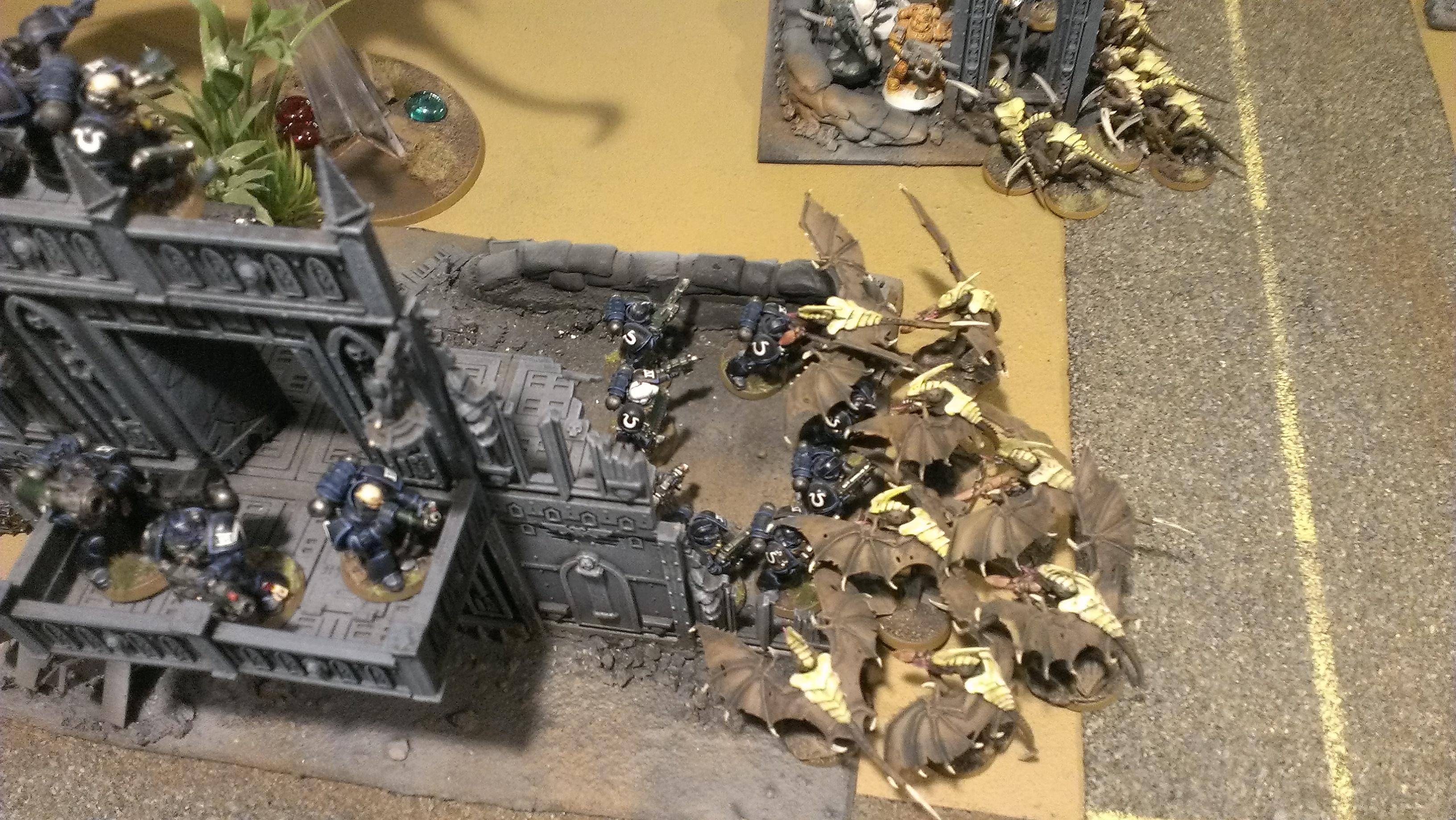 Battle Report, Space Marines, Tyranids
