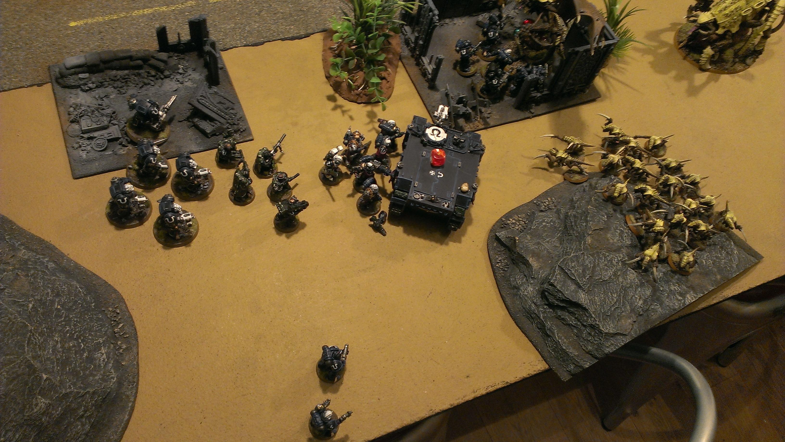 Battle Report, Space Marines, Tyranids