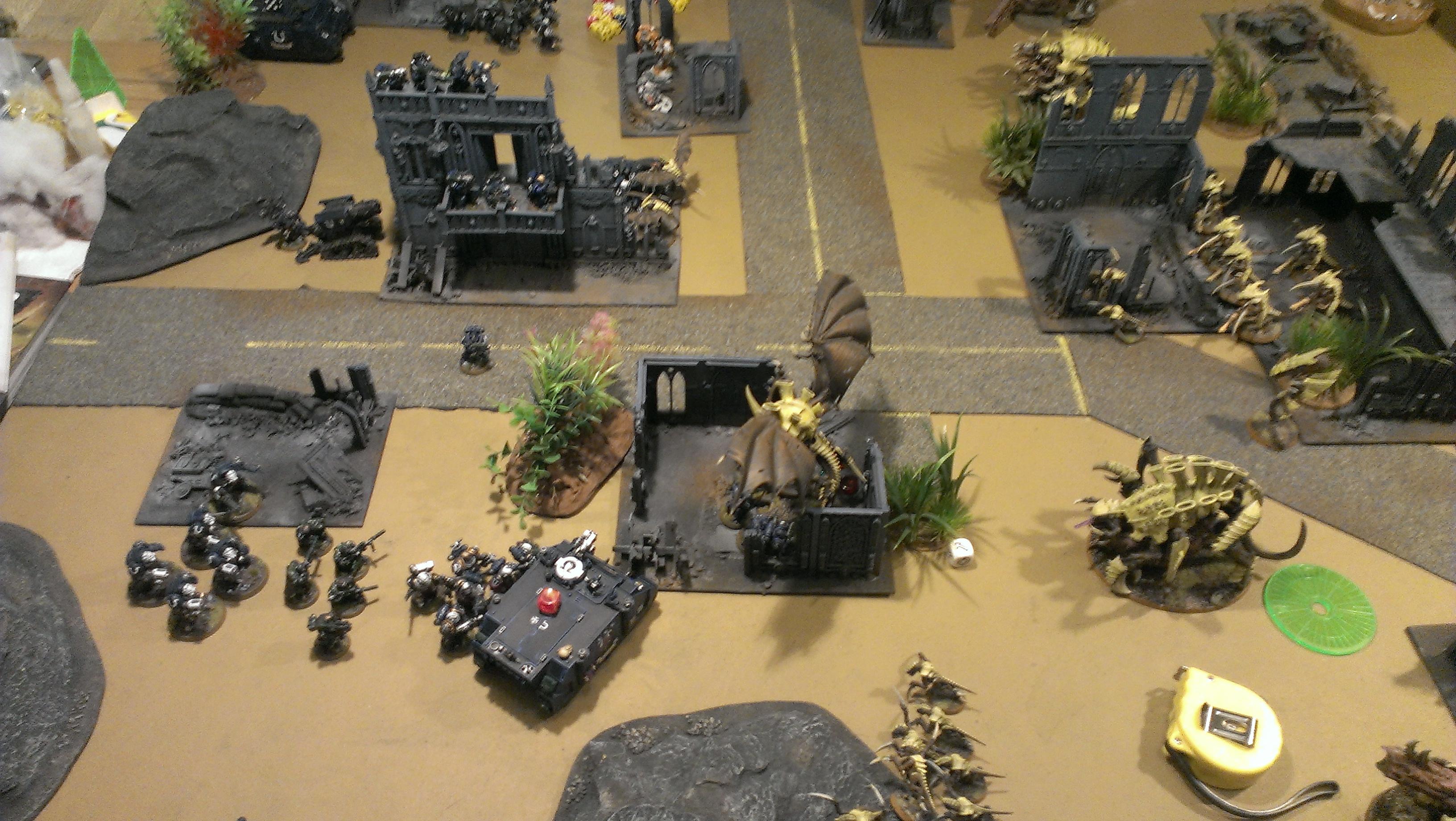 Battle Report, Space Marines, Tyranids