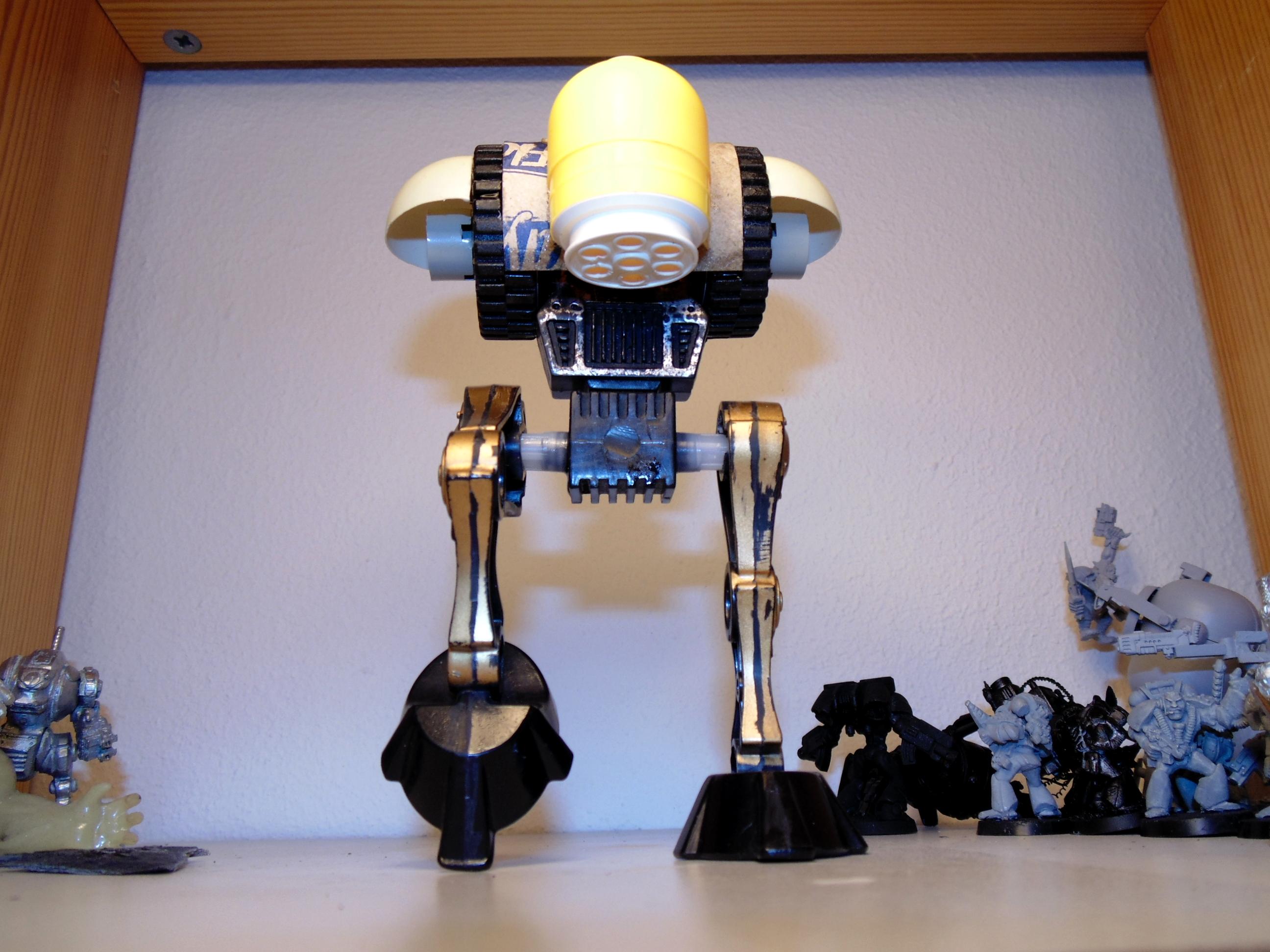 Bionicles Sm, Conversion, Garbage, Garbage Garden Gnome, Garden, Ggg, Gnomes, Huge, Imp, Imperial, Knights, Lego, Masters, Of The, Scratch Build, Space Marines, Titan, Universe, Weapon