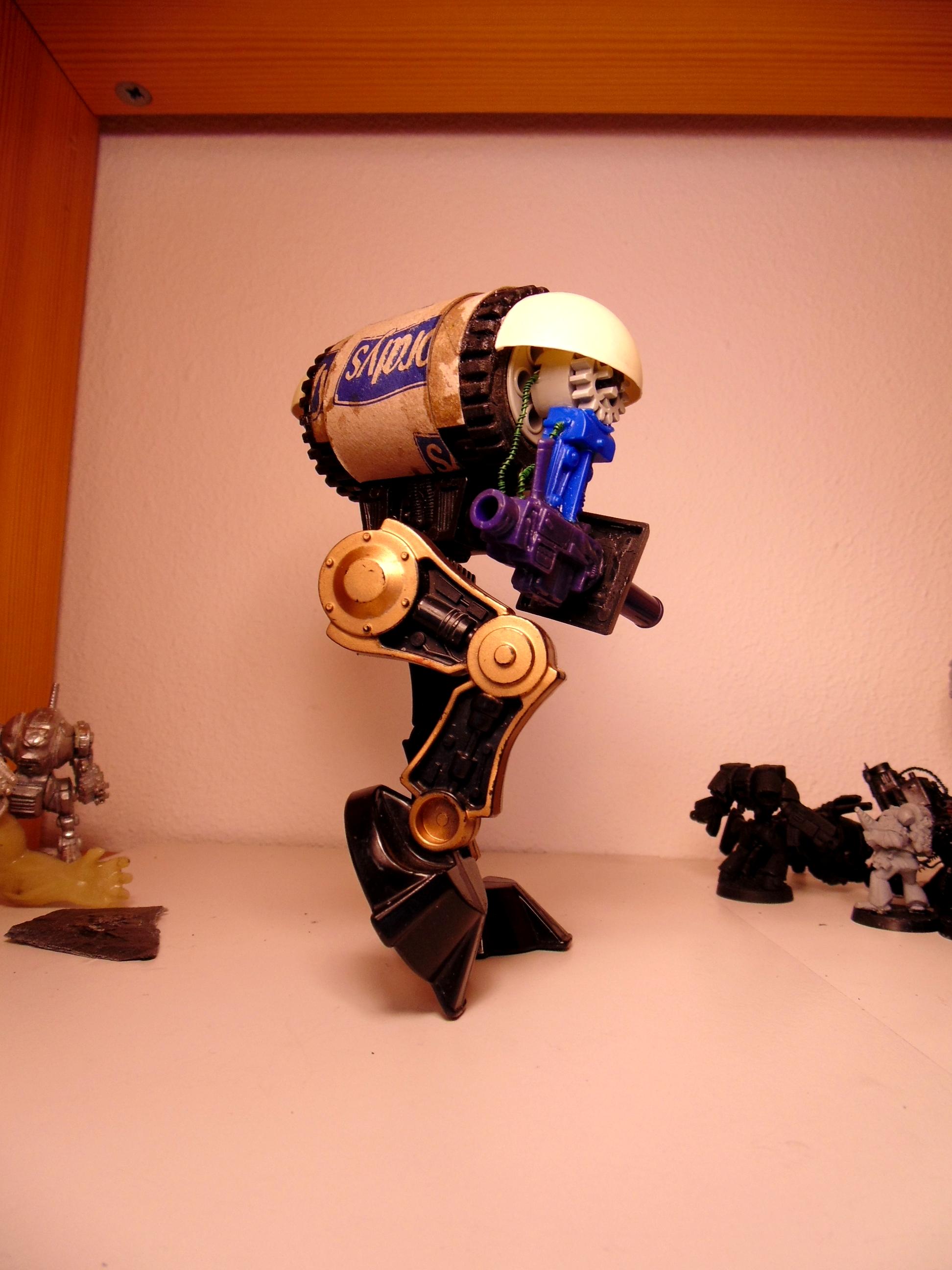 Bionicles Sm, Conversion, Garbage, Garbage Garden Gnome, Garden, Ggg, Gnomes, Huge, Imp, Imperial, Knights, Lego, Masters, Of The, Scratch Build, Space Marines, Titan, Universe, Weapon