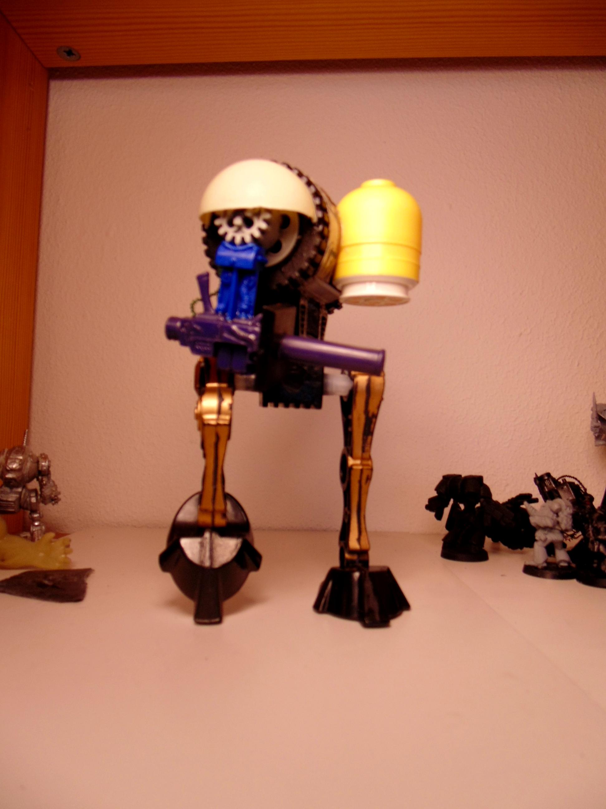 Bionicles Sm, Conversion, Garbage, Garbage Garden Gnome, Garden, Ggg, Gnomes, Huge, Imp, Imperial, Knights, Lego, Masters, Of The, Scratch Build, Space Marines, Titan, Universe, Weapon