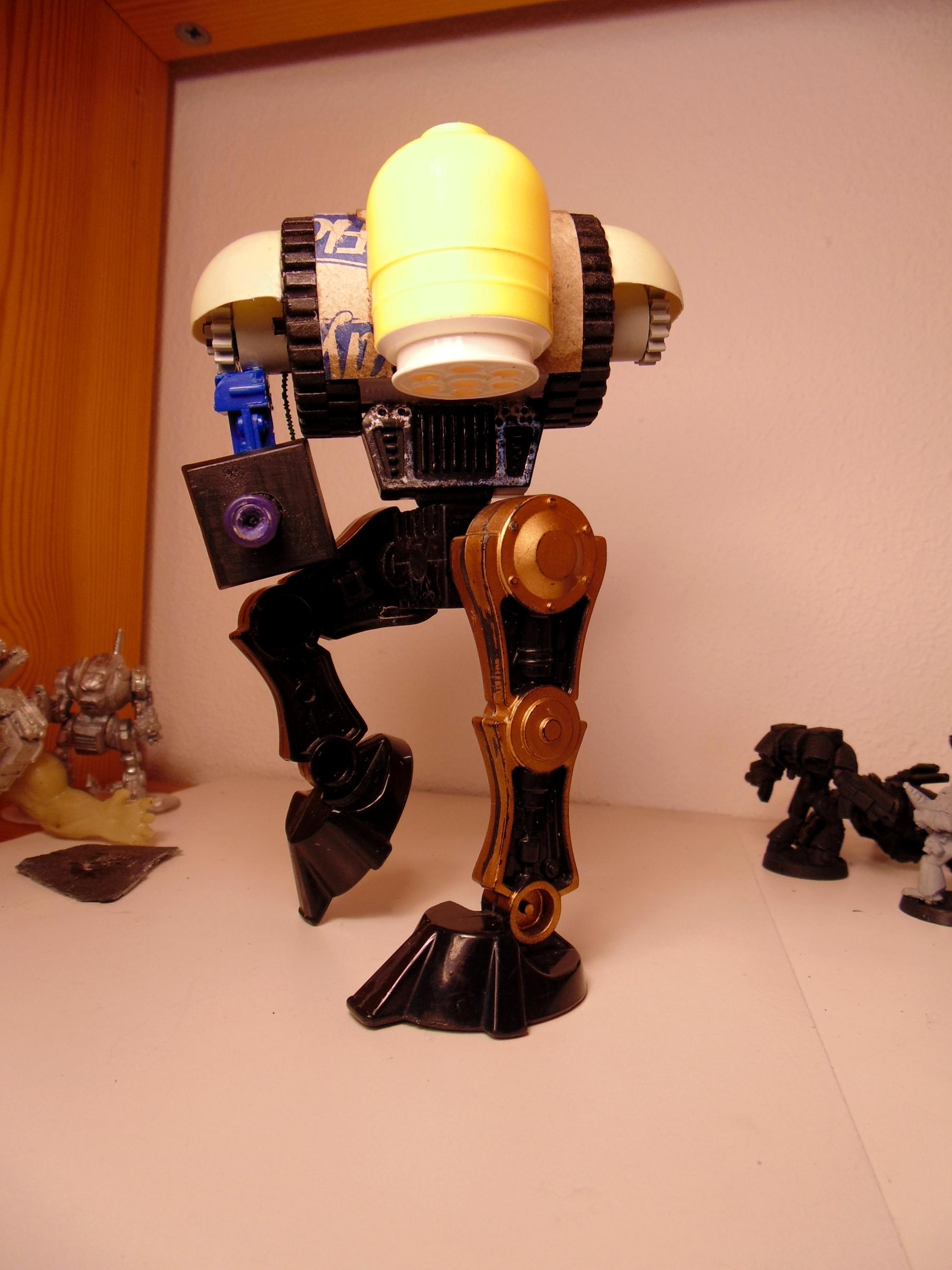 Bionicles Sm, Conversion, Garbage, Garbage Garden Gnome, Garden, Ggg, Gnomes, Huge, Imp, Imperial, Knights, Lego, Masters, Of The, Scratch Build, Space Marines, Titan, Universe, Weapon