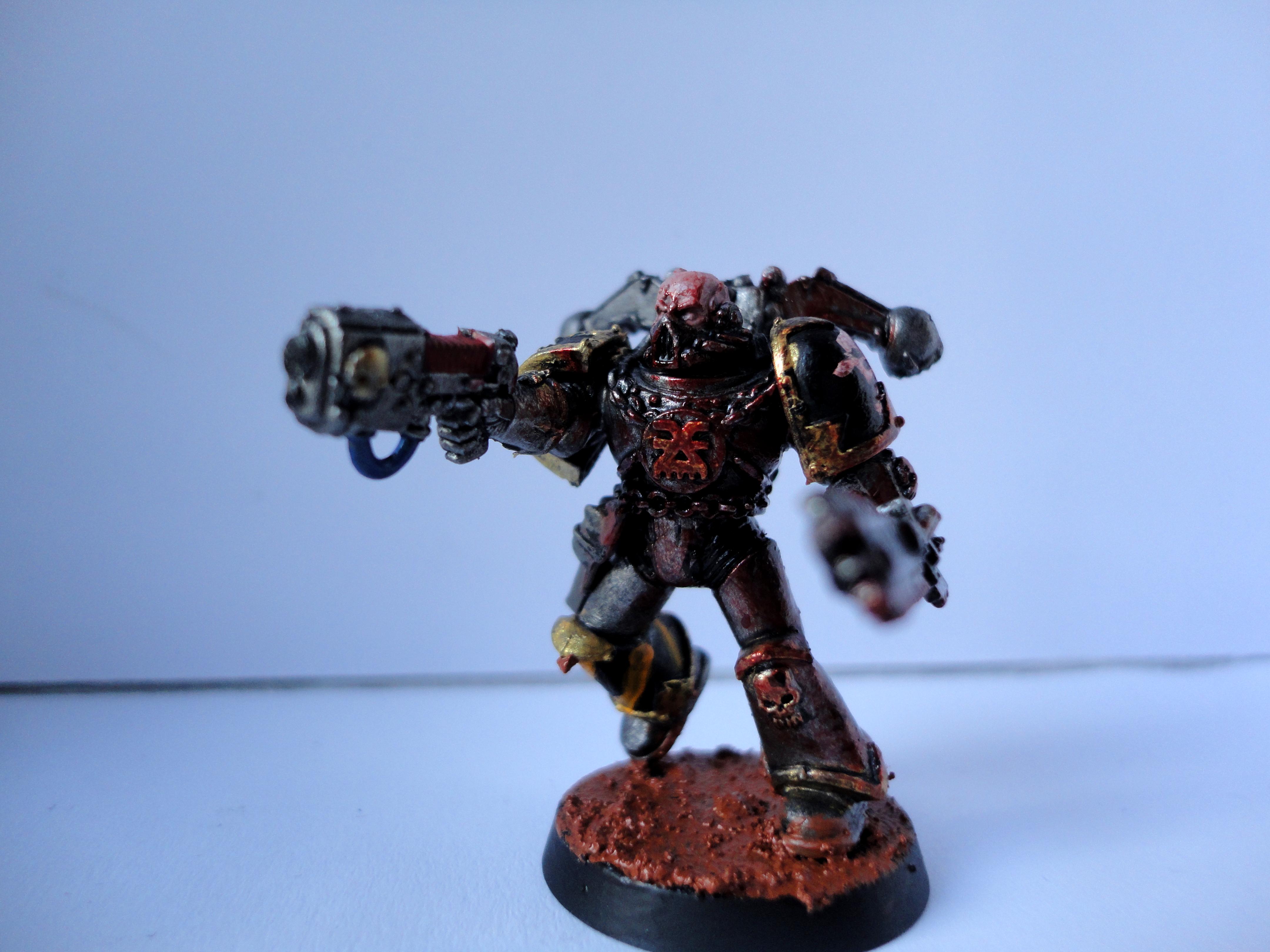 Chaos, Chaos Space Marines, Iron Warriors, Khorne