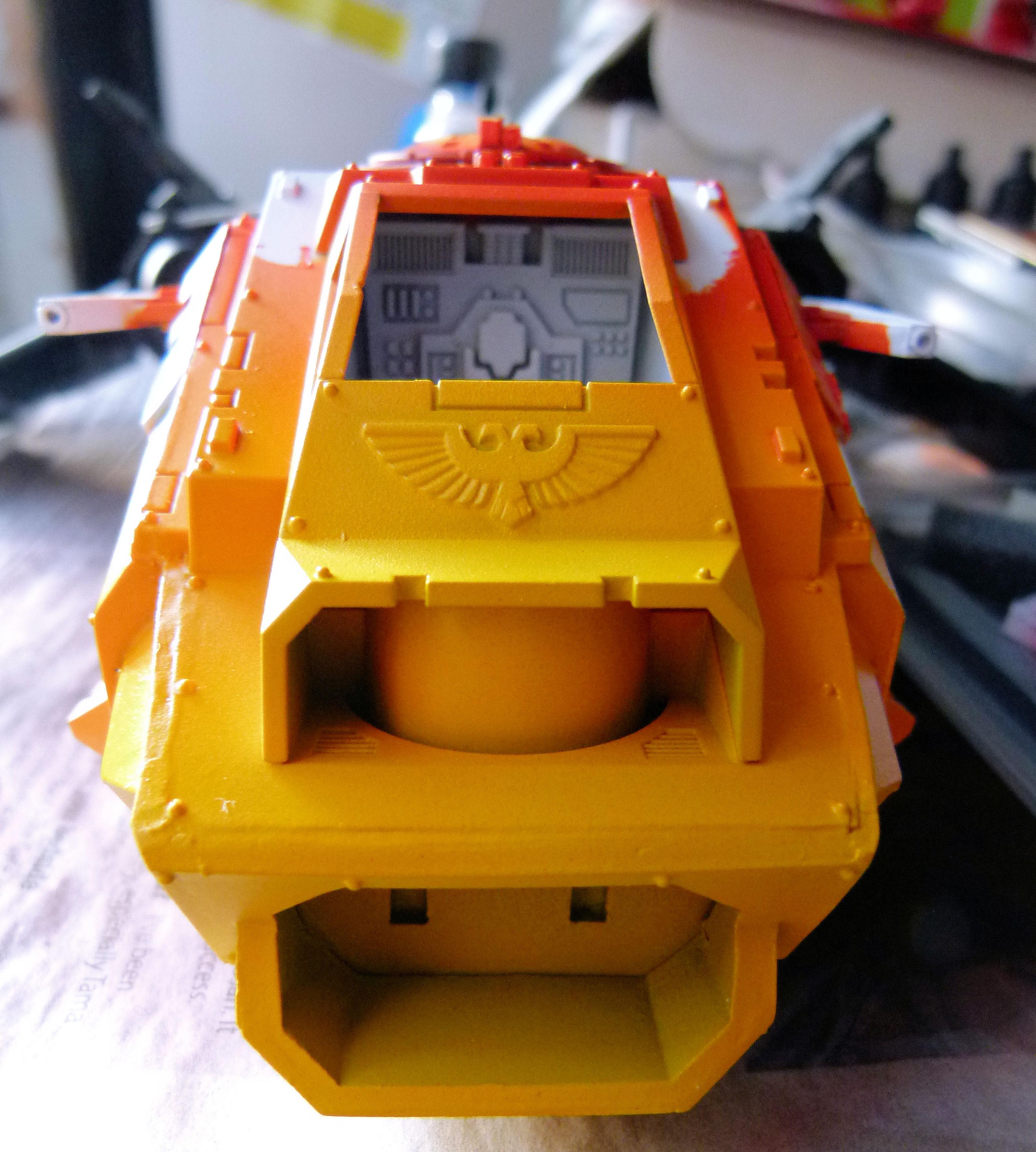 Fire Raptor WIP Front