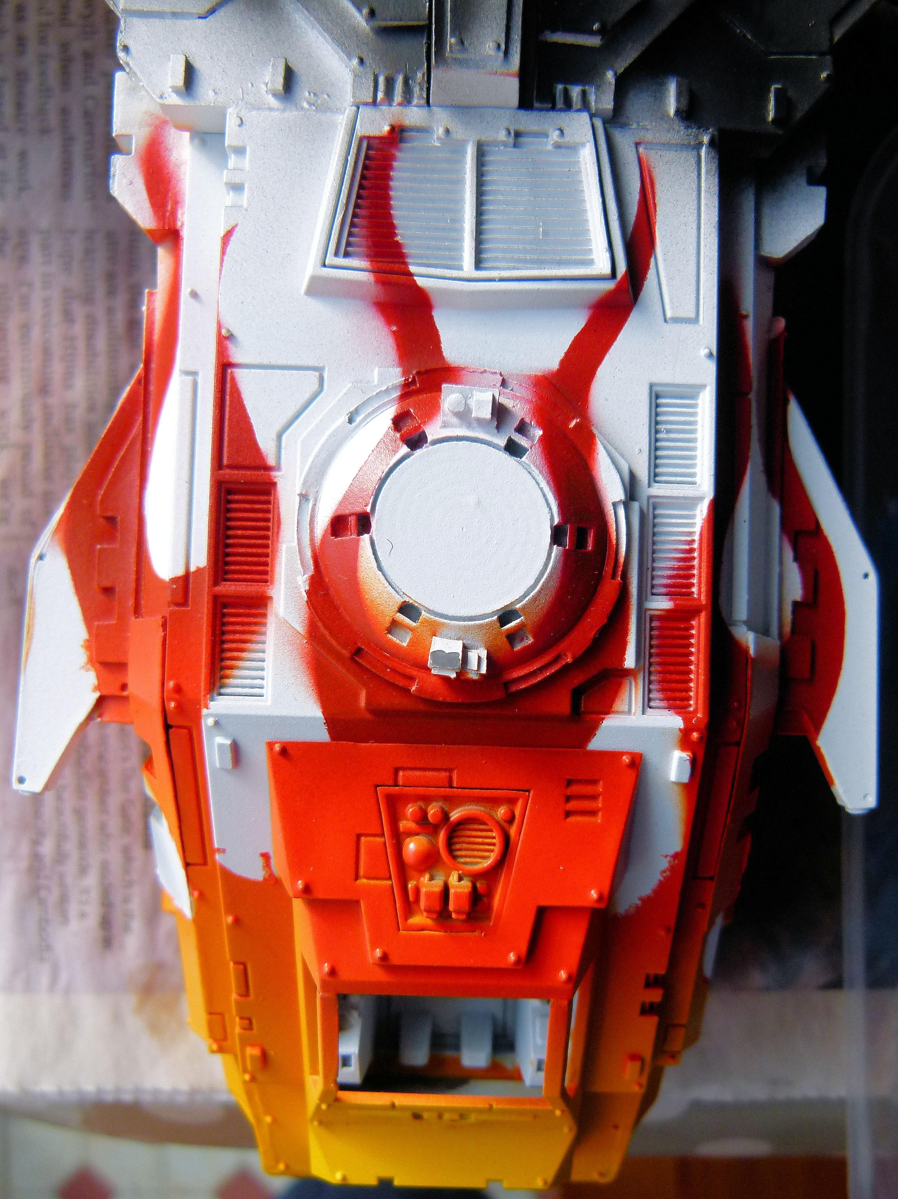 Fire Raptor WIP Top Front