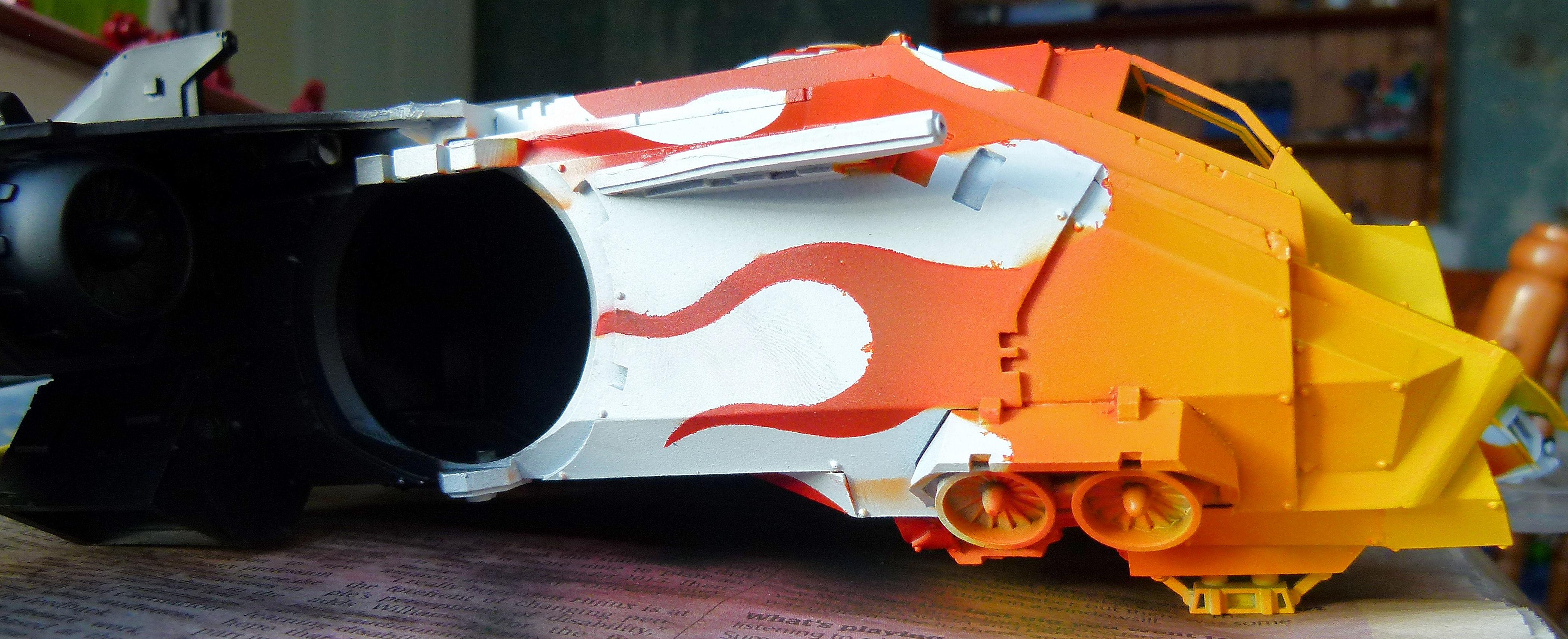 Fire Raptor WIP Right Side