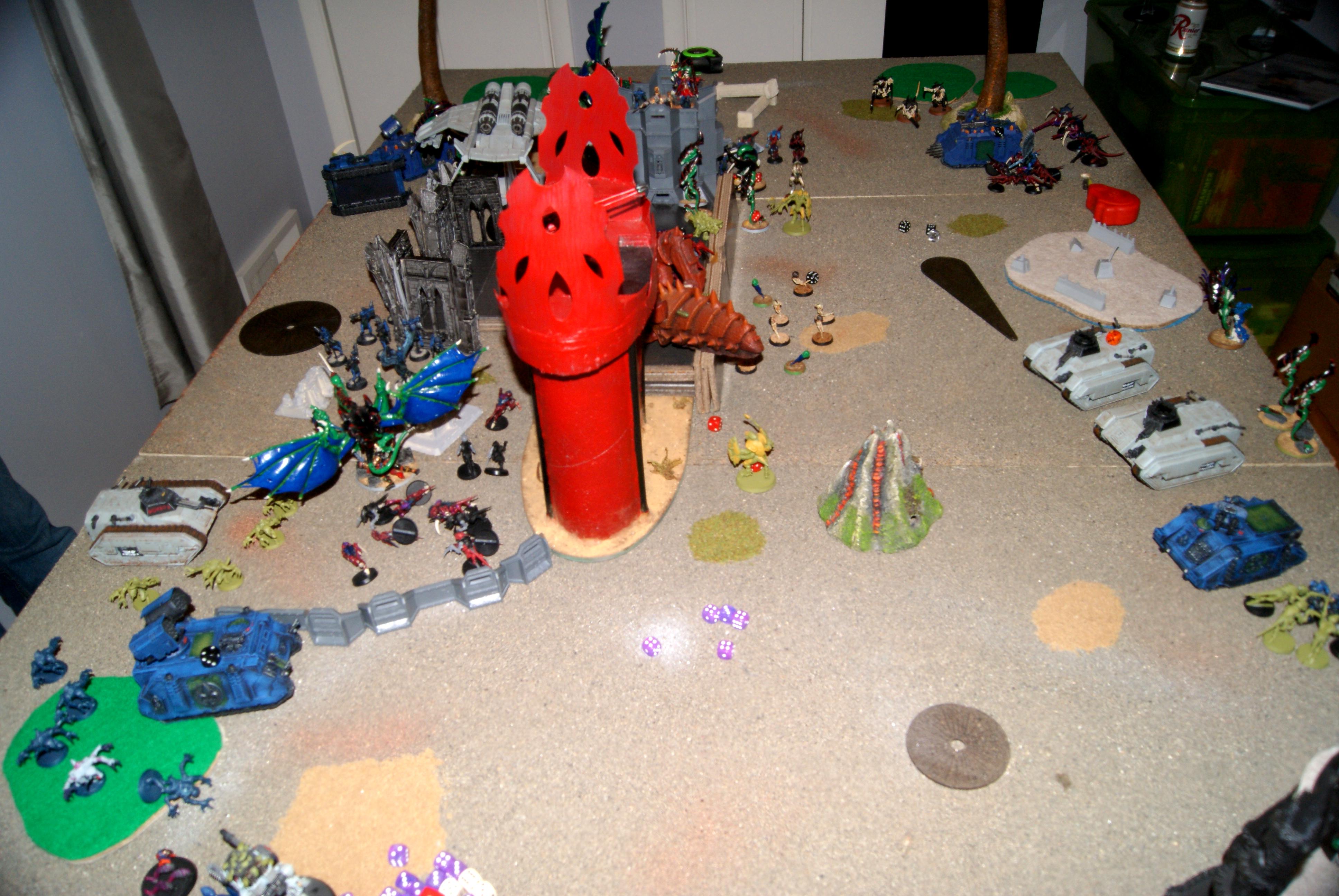 Tyranids open fire