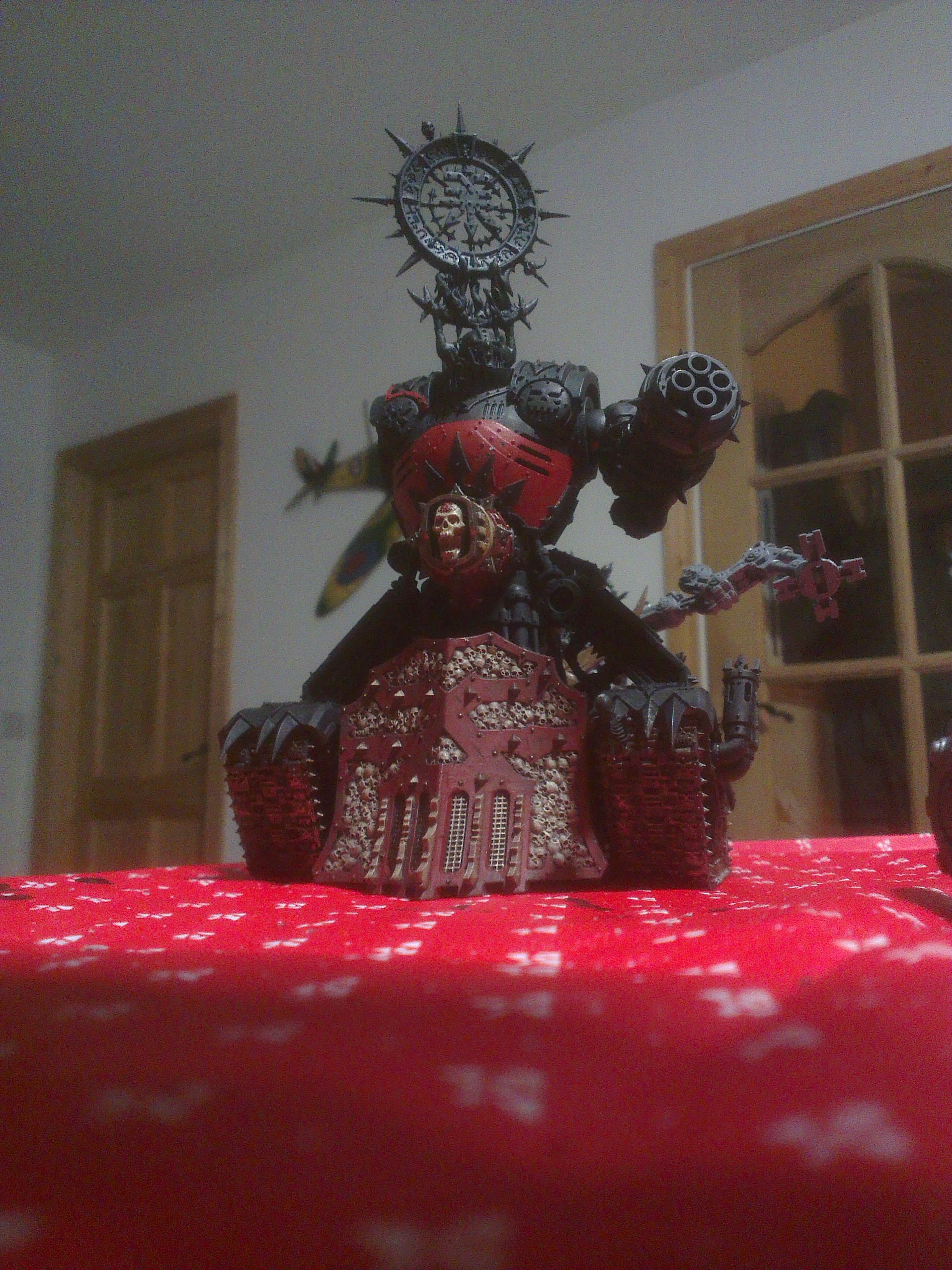 Behemoth Sierra, Chaos, Khorne, Lord Of Skulls, Sentinel Leg