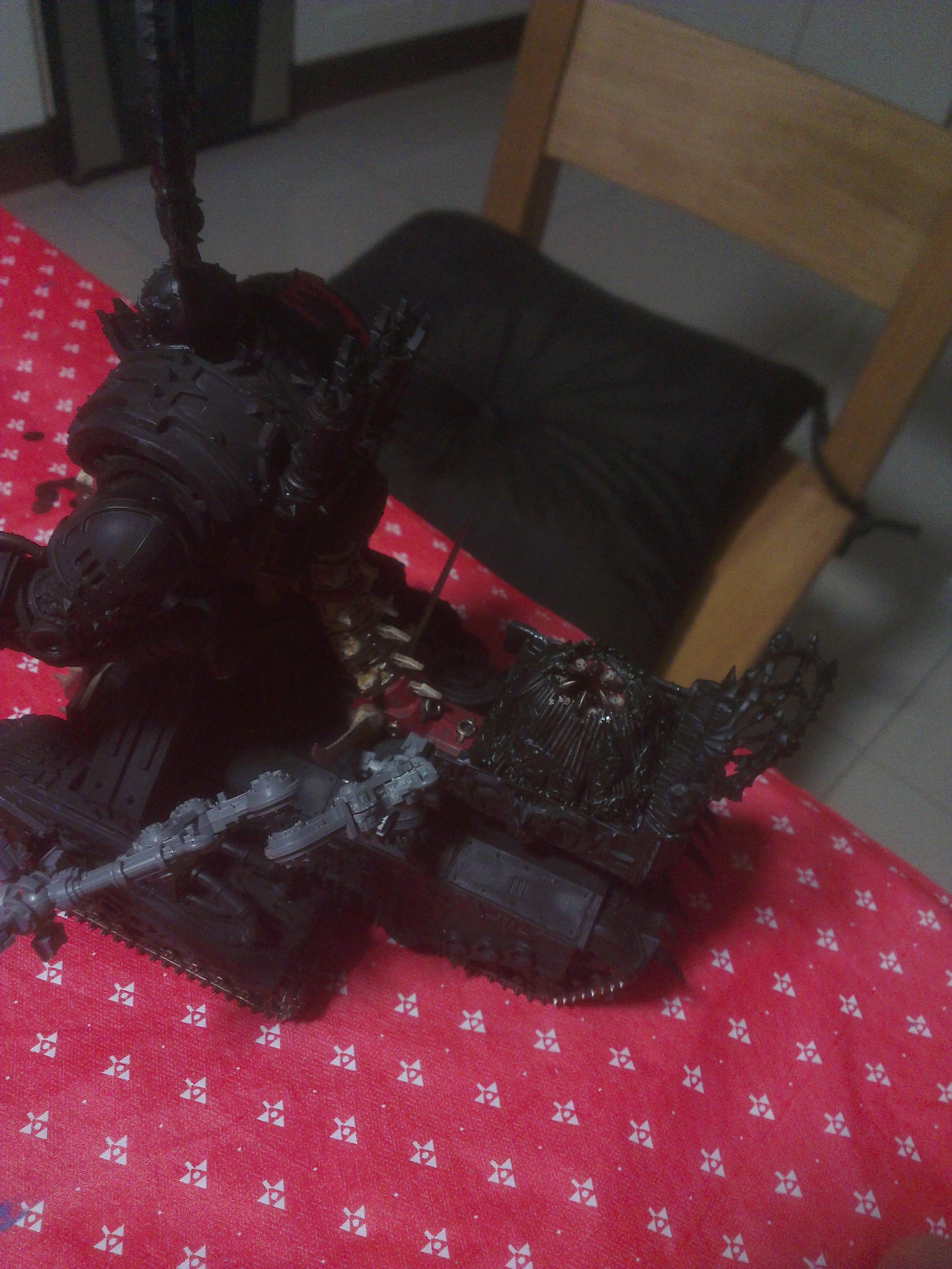 Behemoth Sierra, Chaos, Khorne, Lord Of Skulls, Sentinel Leg