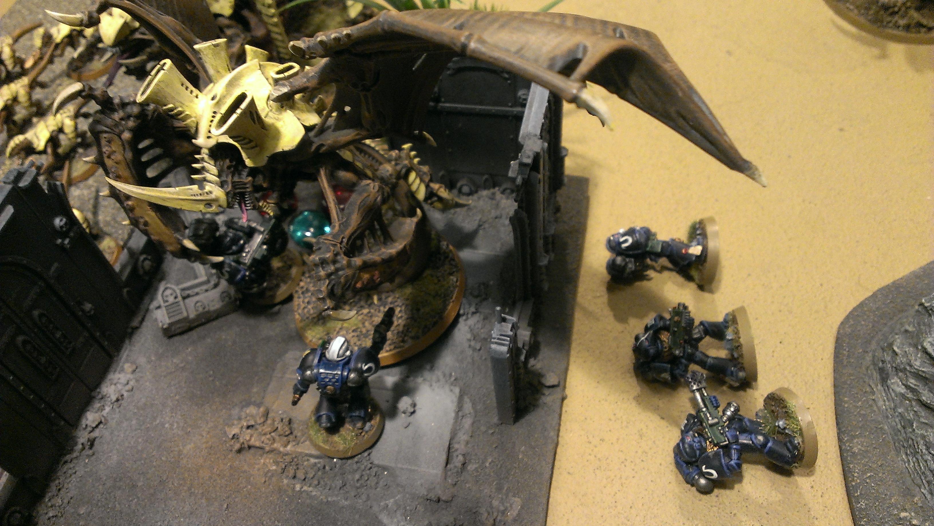 Battle Report, Space Marines, Tyranids