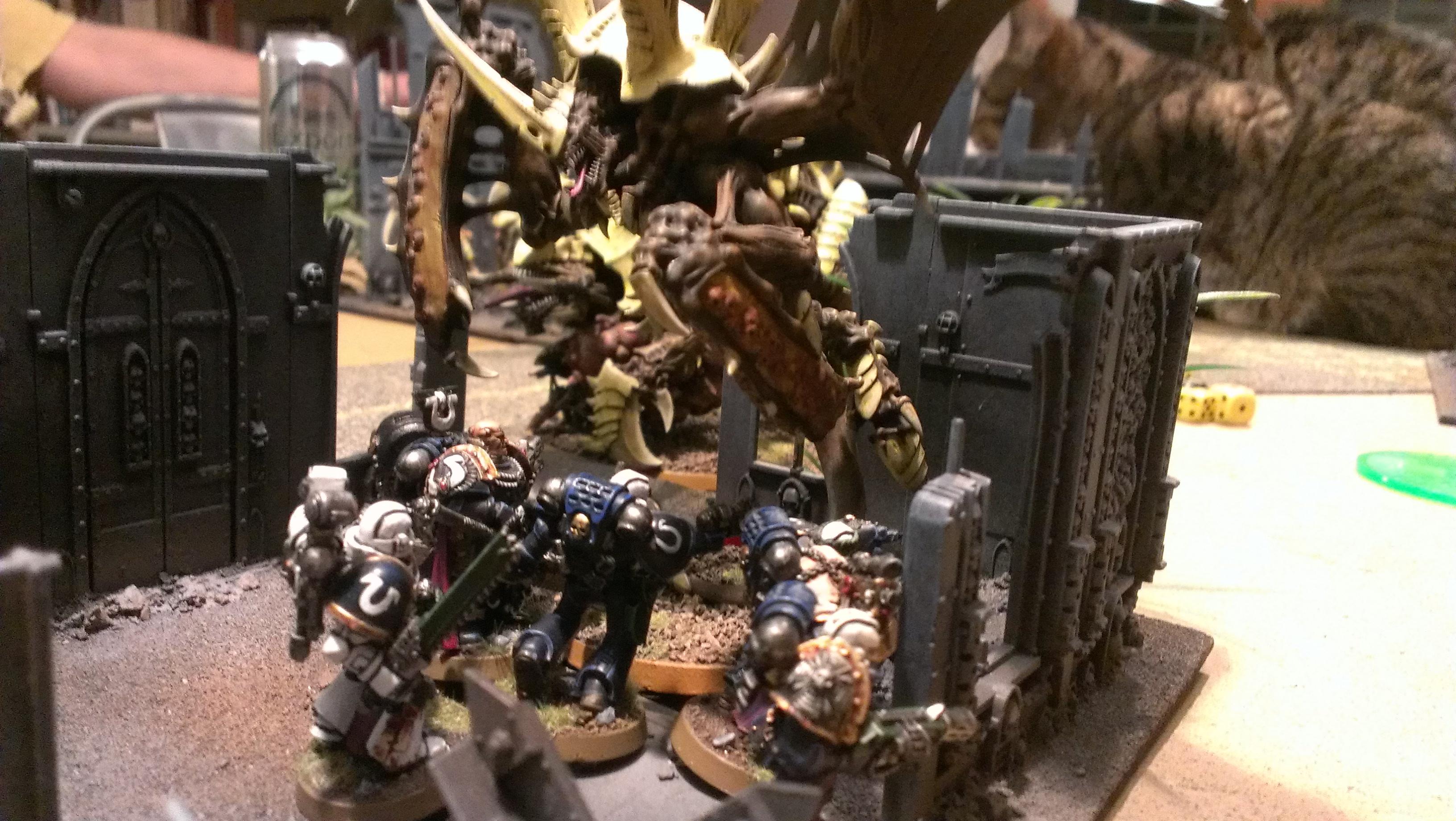 Battle Report, Space Marines, Tyranids