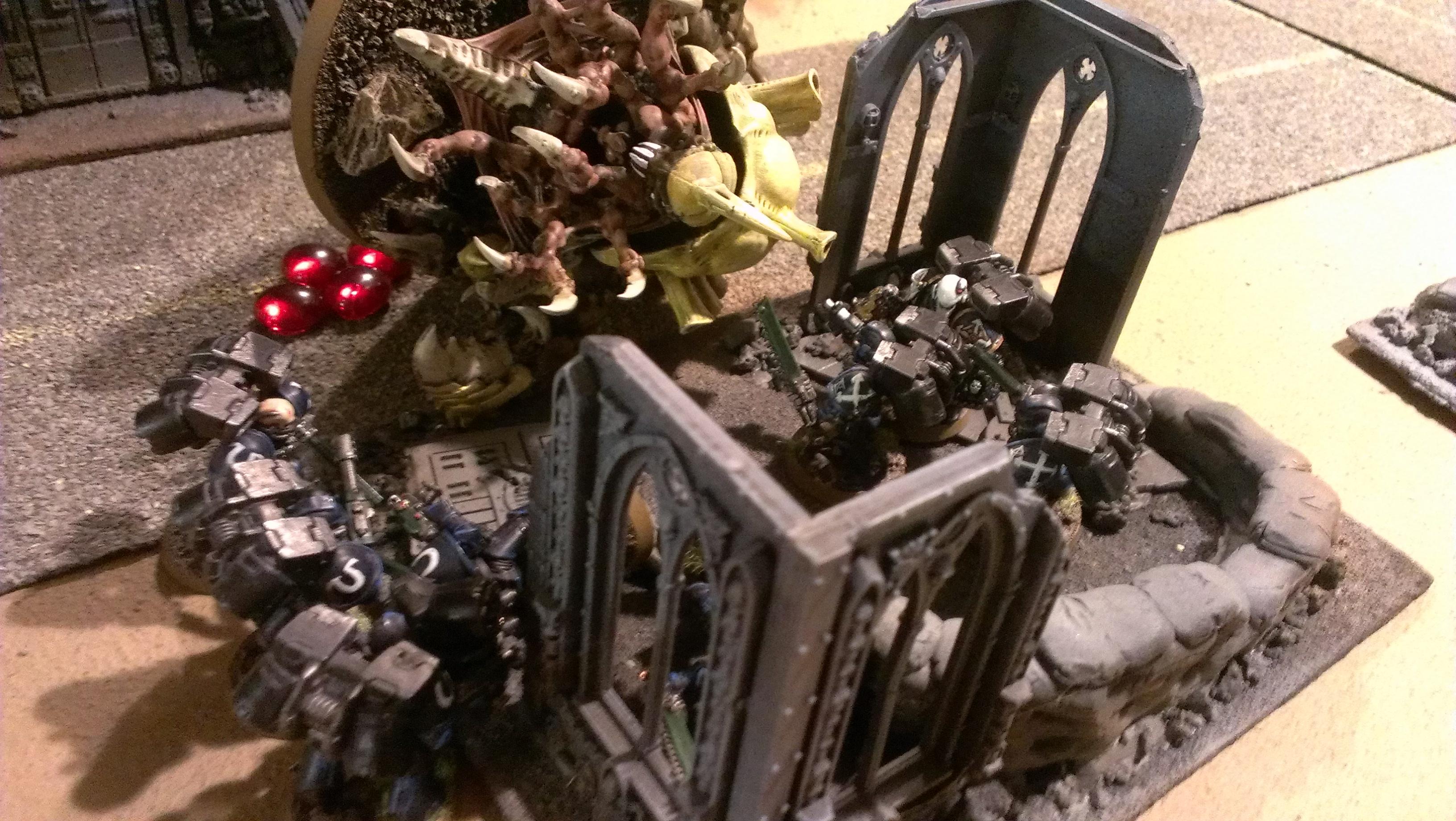 Battle Report, Space Marines, Tyranids