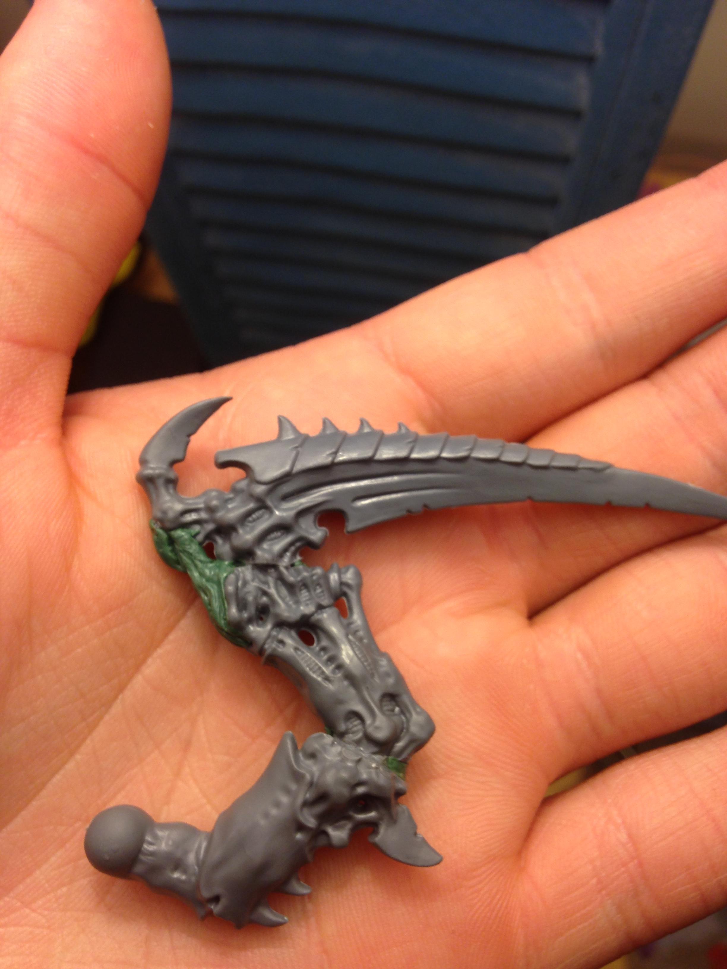 Bulky, Carnifex, Conversion, Greenstuff, Modeling, Monster, Tyranids