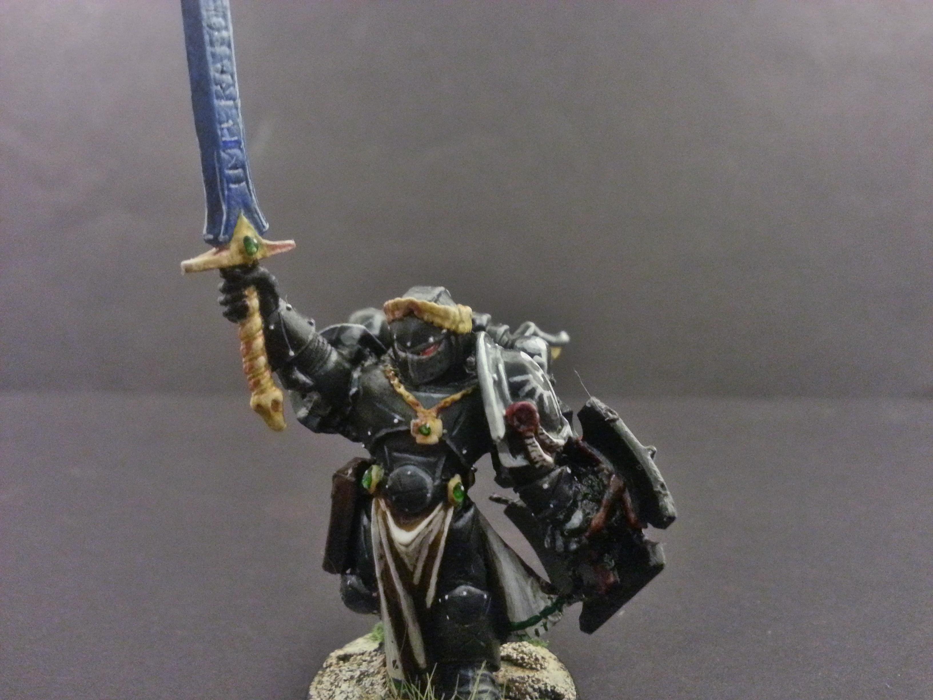 Blending, Conversion, Corswain, Dark Angels, Emperor's Champion, Heresy-era Dark Angels, Power Sword, Warhammer 40,000