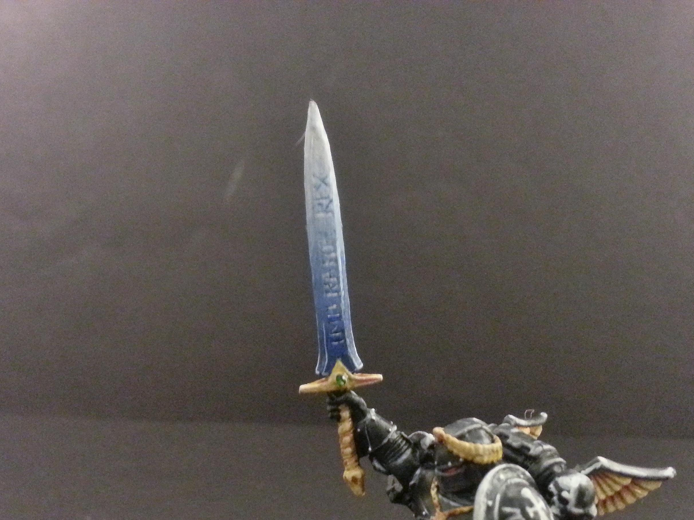 Blending, Conversion, Corswain, Dark Angels, Emperor's Champion, Heresy-era Dark Angels, Power Sword, Warhammer 40,000