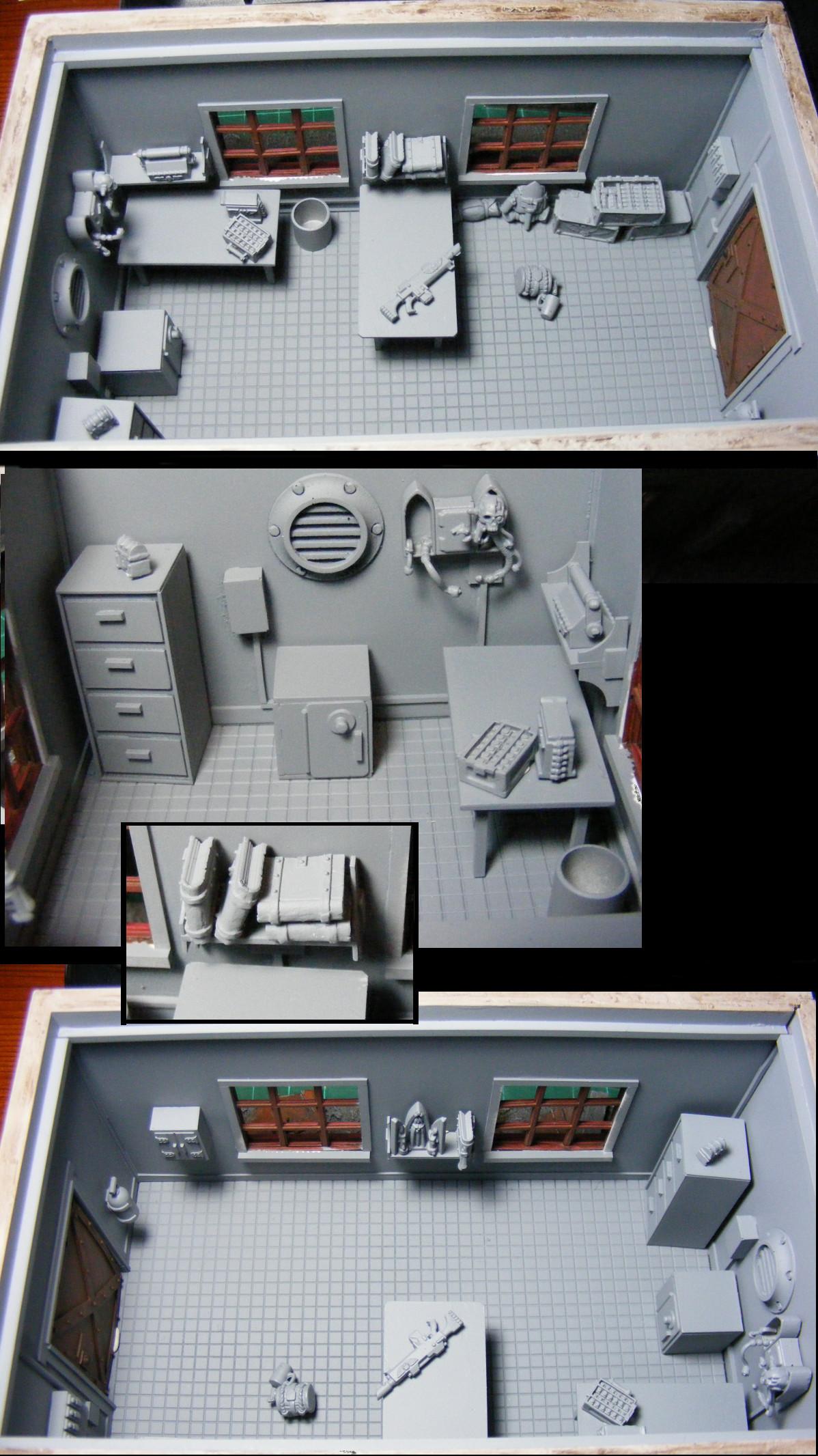 Terrain, Warhammer 40,000, Work In Progress