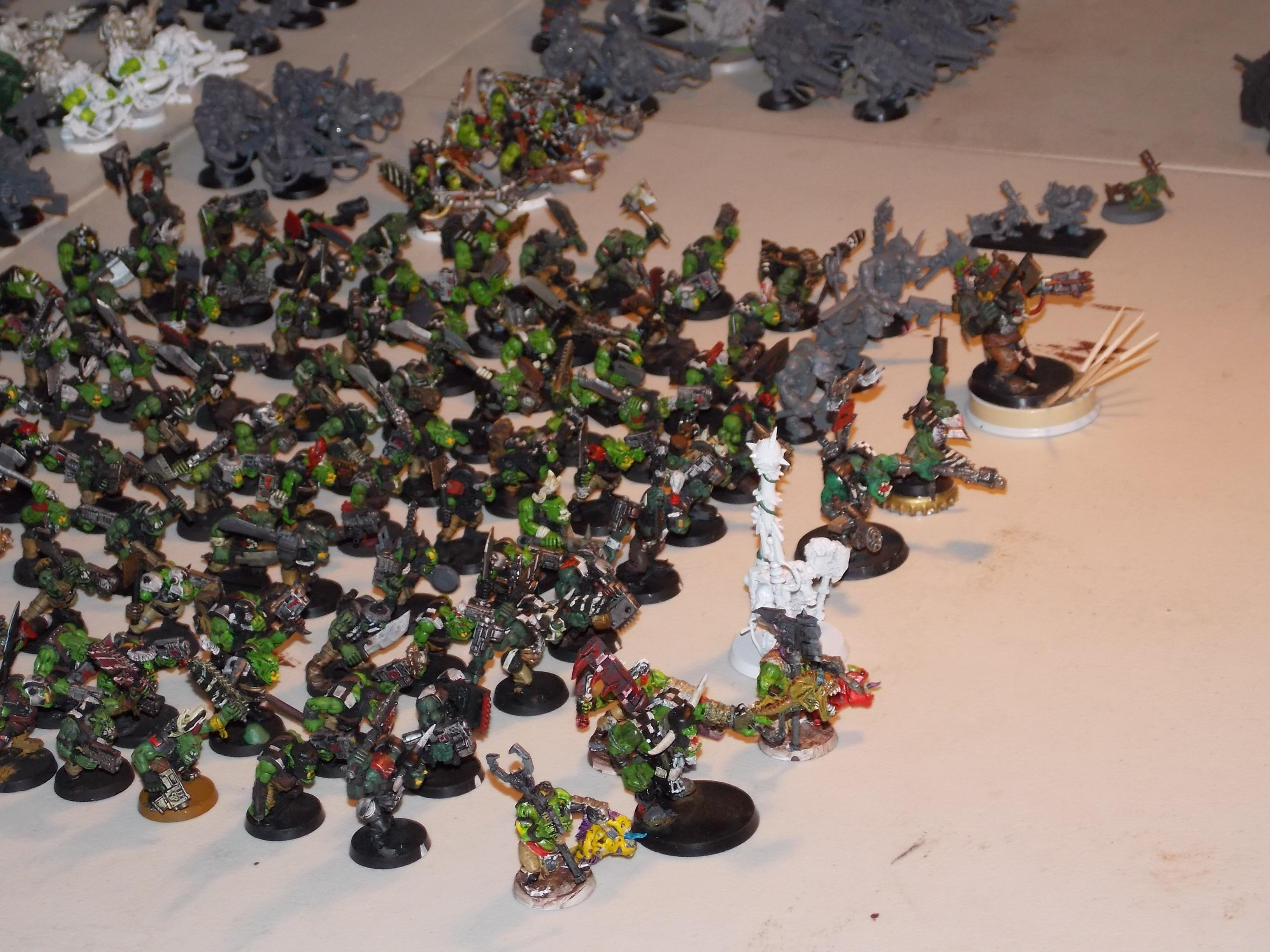 Huge, Orks, Stompa, Waaagh, Warboss