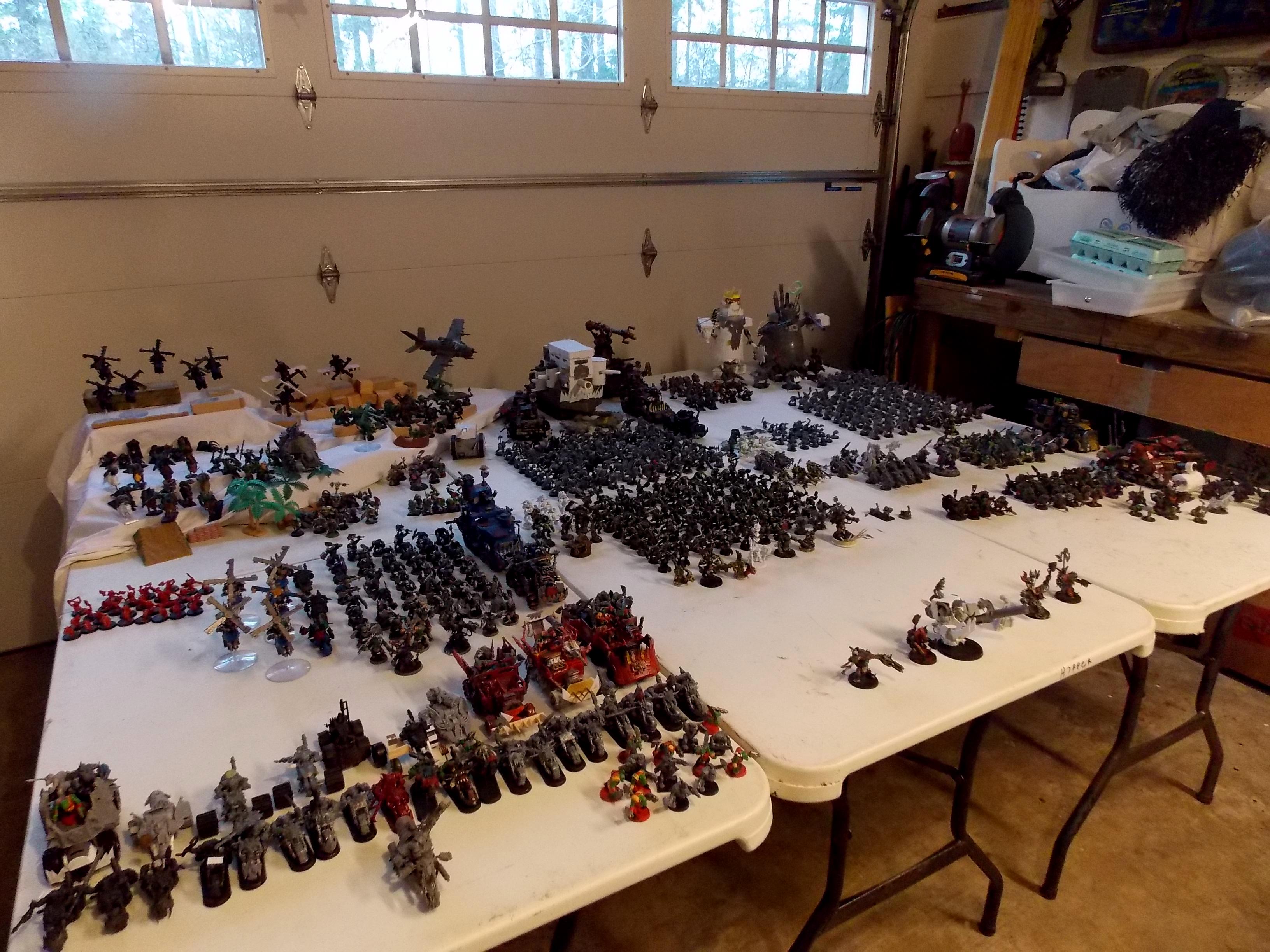 Huge, Orks, Stompa, Waaagh, Warboss