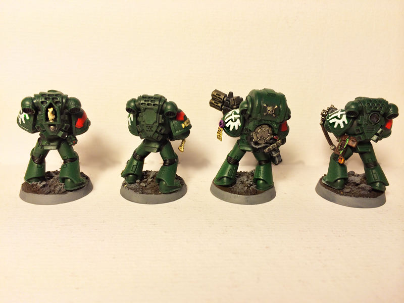 Dark Angels, Meltagun, Tactical Squad, The Reactor Coreairbrush