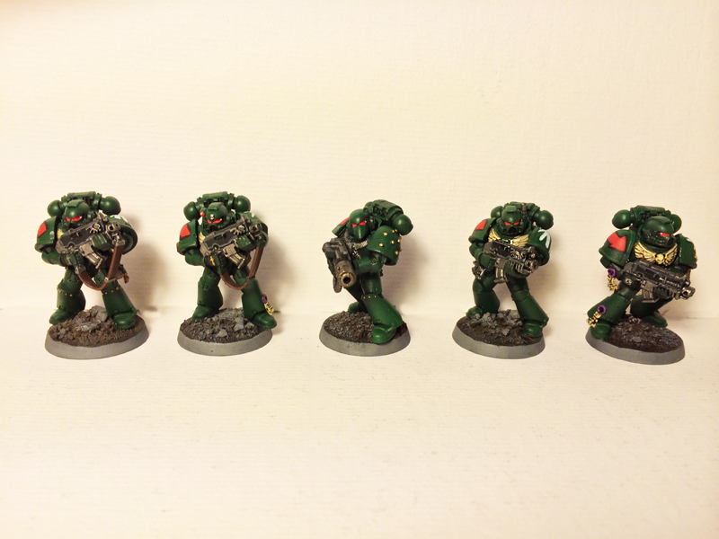 Dark Angels, Meltagun, Tactical Squad, The Reactor Coreairbrush