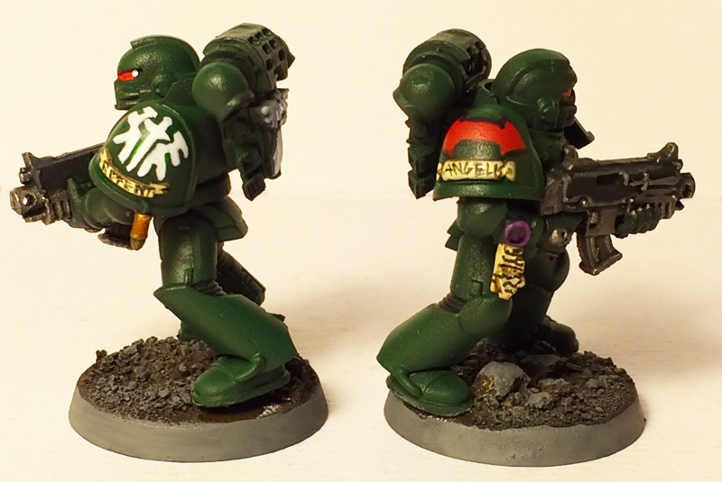 Dark Angels, Meltagun, Tactical Squad, The Reactor Coreairbrush