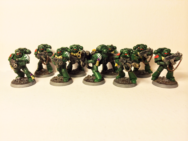 Dark Angels, Meltagun, Tactical Squad, The Reactor Coreairbrush
