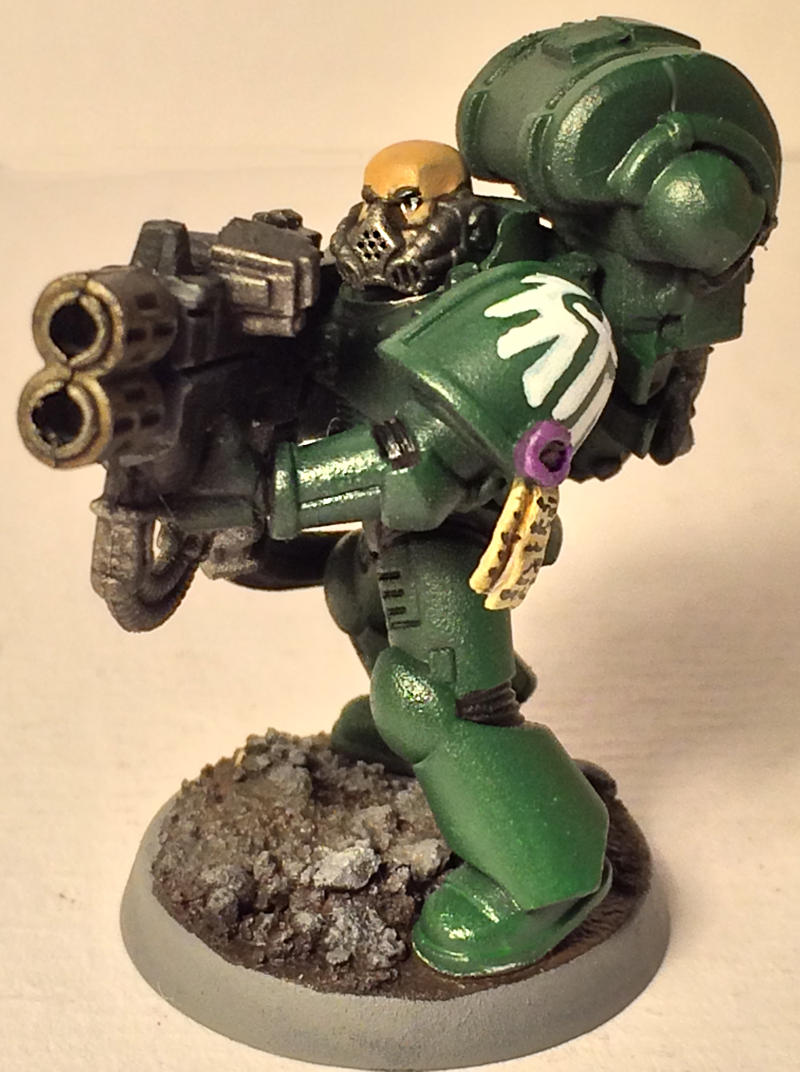 Dark Angels, Meltagun, Tactical Squad, The Reactor Coreairbrush