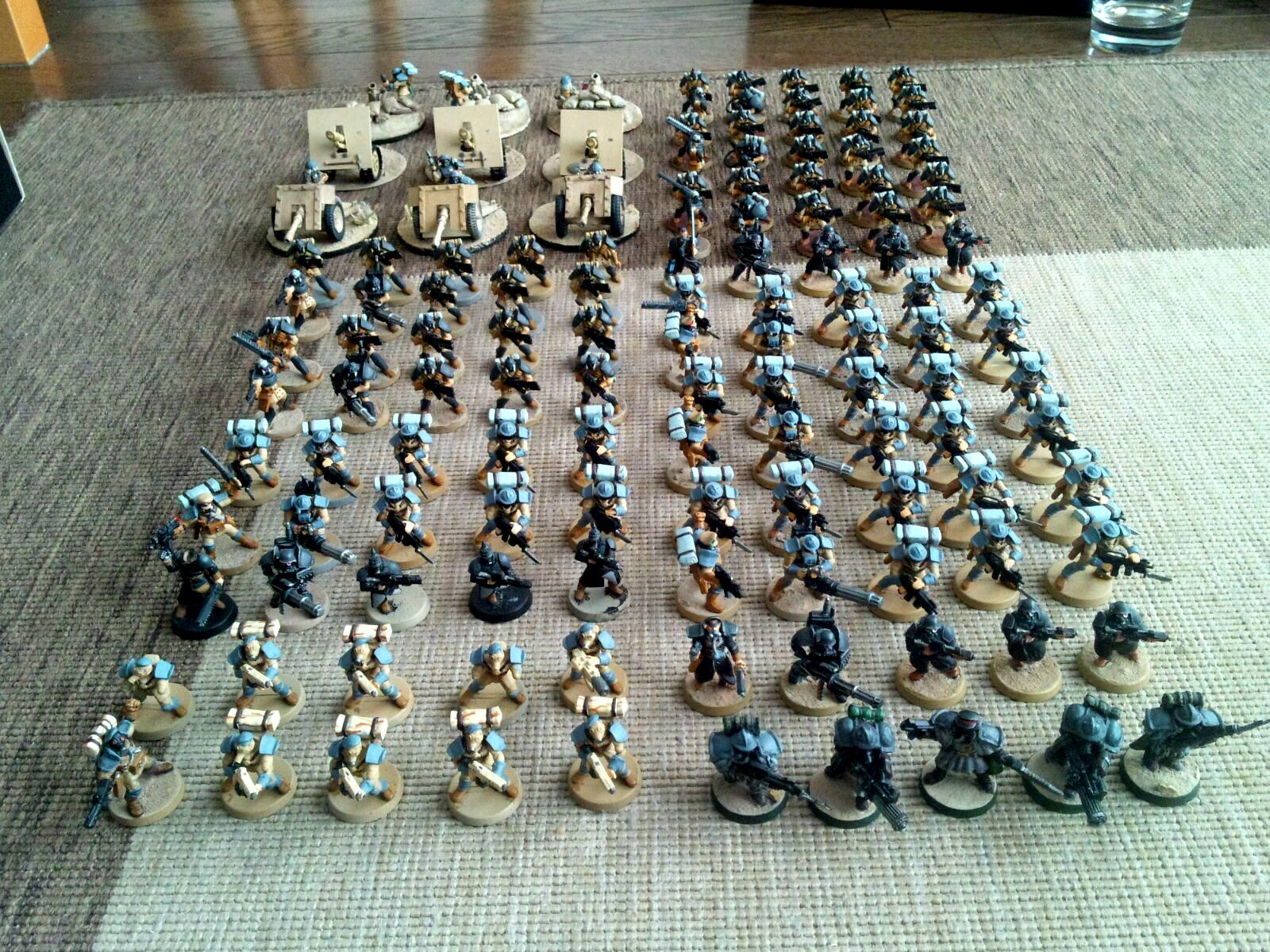 Bauhaus, Count-as, Imperial, Imperial Guard, Scratch Build, Warzone