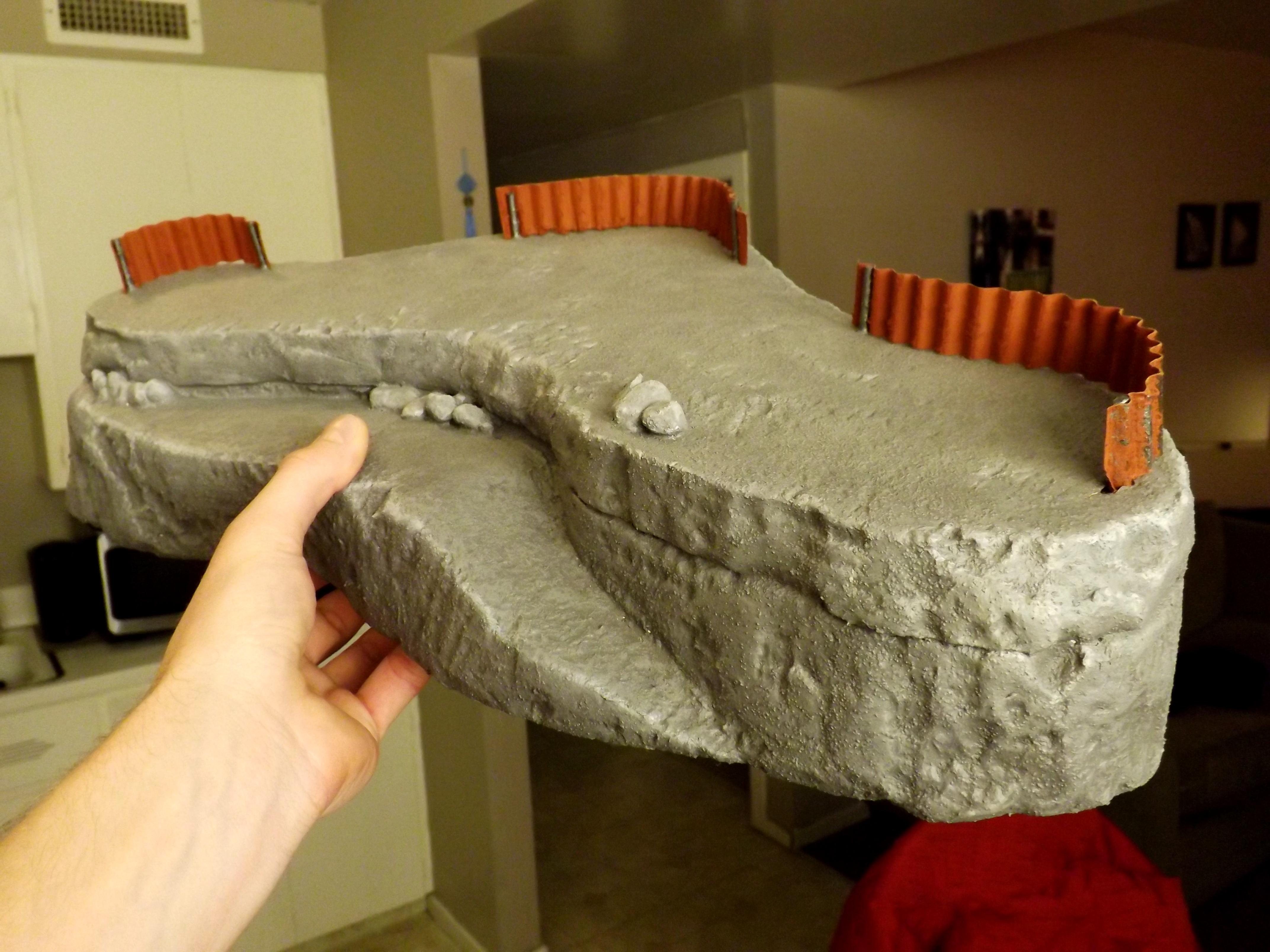 Hill. Fence, Scratch Build, Terrain