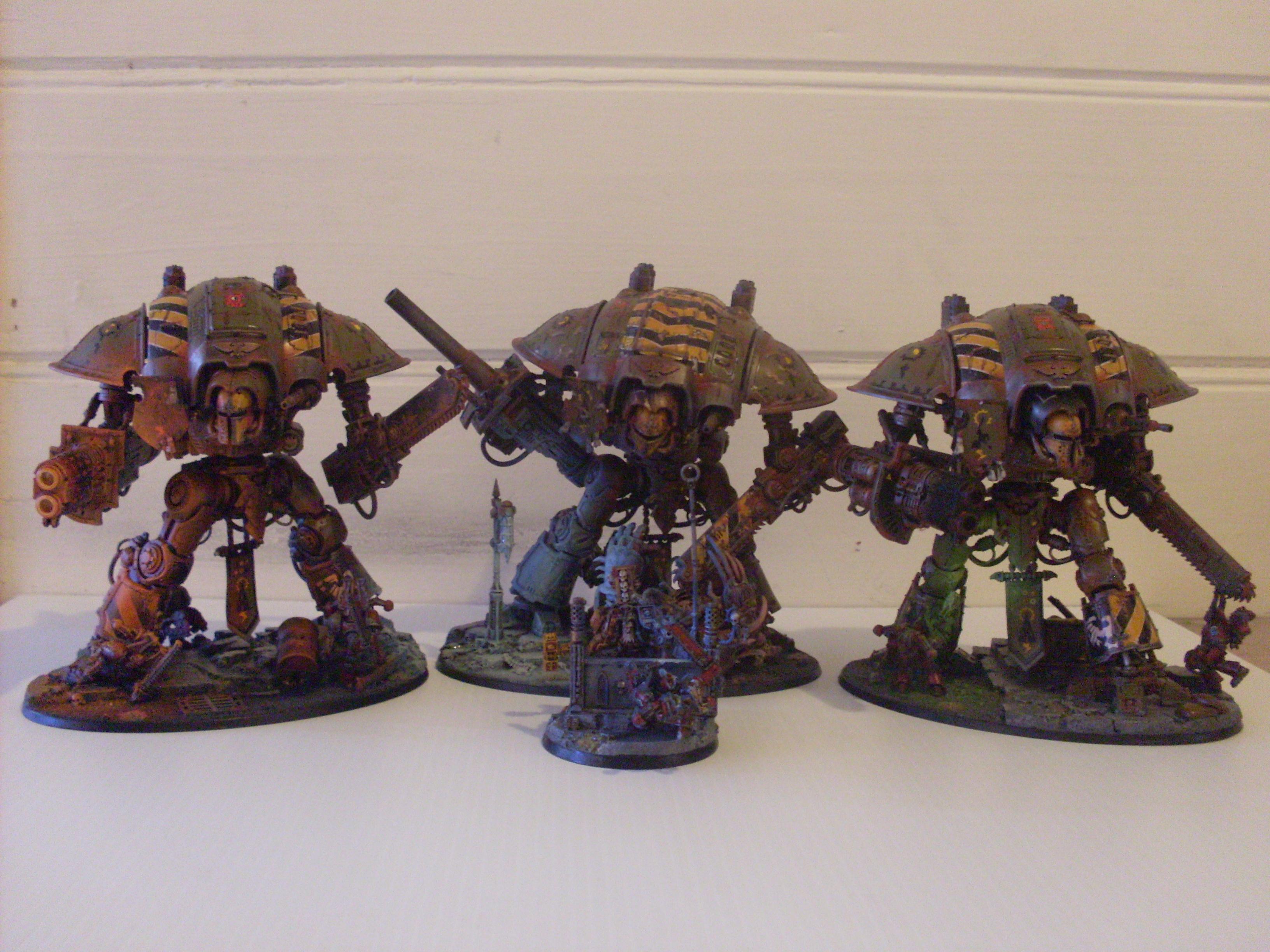 Army, Berserkers, Chaos, Combi-melta, Diaorama, Grey Knights, Guard, Hellbrute, Imperial, Imperial Knight, Inquisitor, Khorne, Rust Effect, Source Lighting, Space Marines, Stripes, Super-heavy, Terminator Armor, Titan, Vehicle, Walker, Weathered, World Eaters