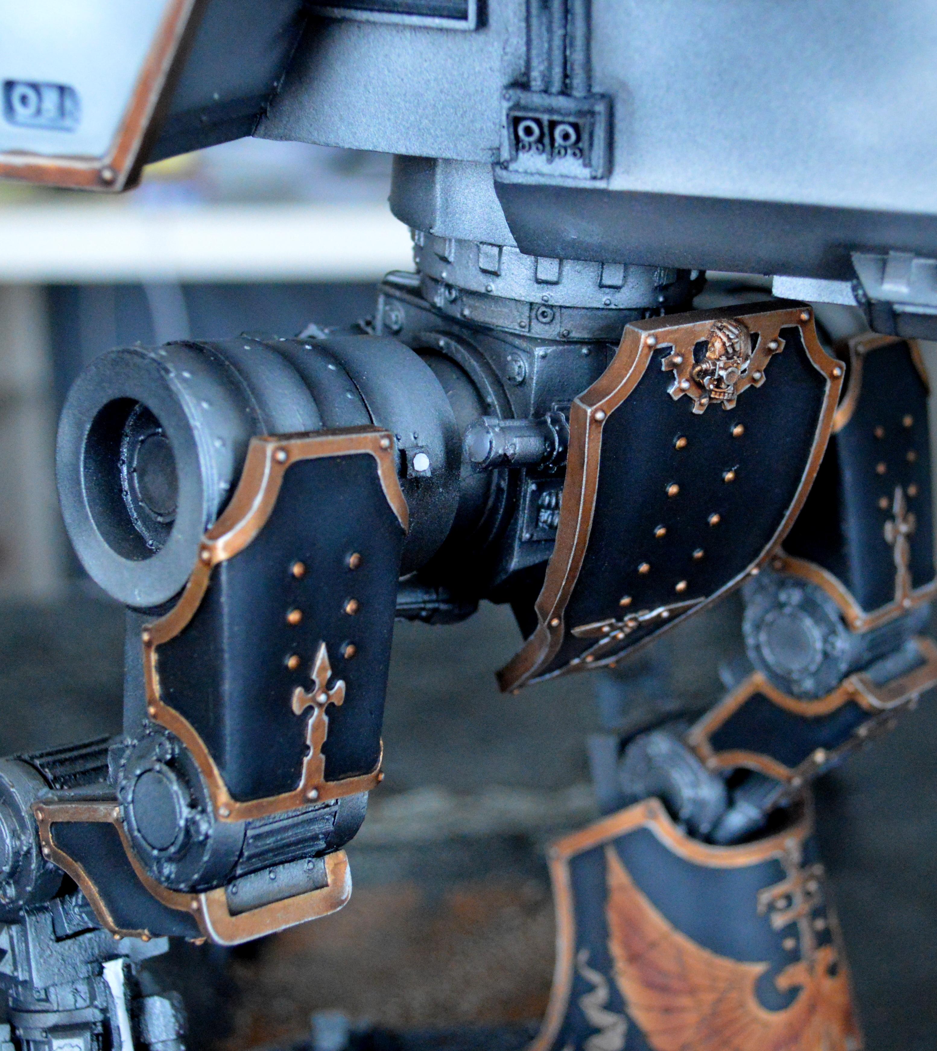 Adeptus Titanicus, Titan, Titan Damage, Work In Progress